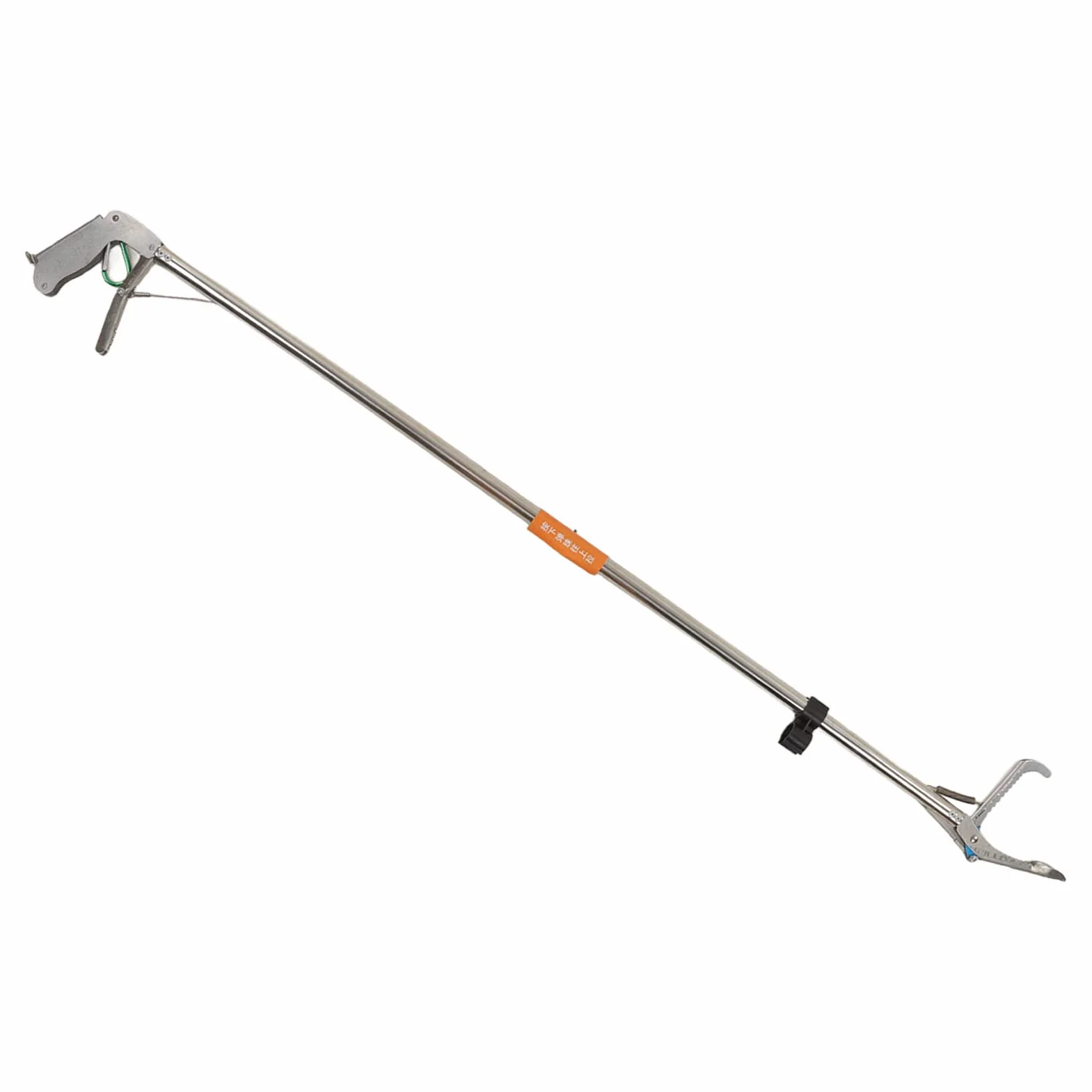 Snake Grabber Catcher Stick Acier Inoxydable Pliable Auto Verrouillable Forte Sûr Reptile Outil De Manipulation