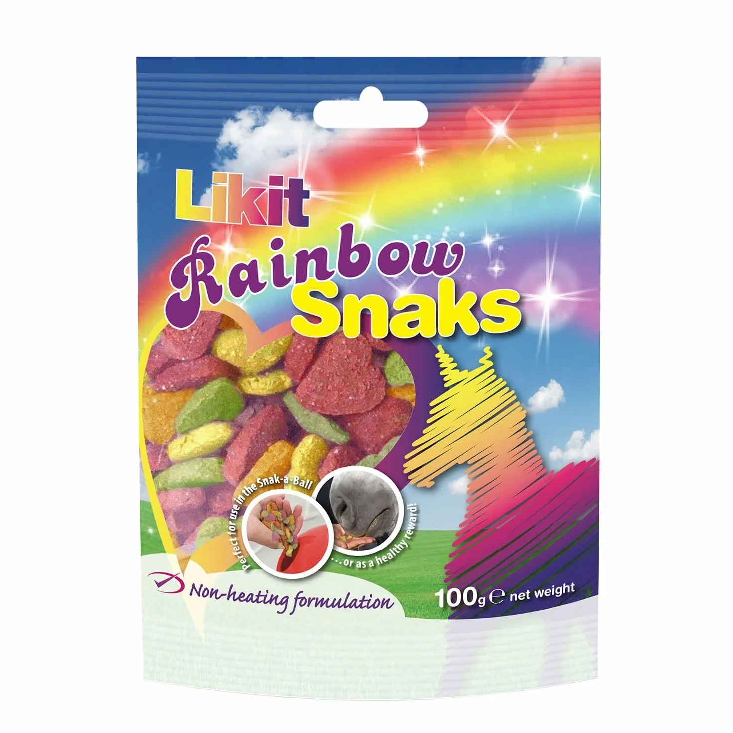 Likit Rainbow Snaks Horse Treats 100g