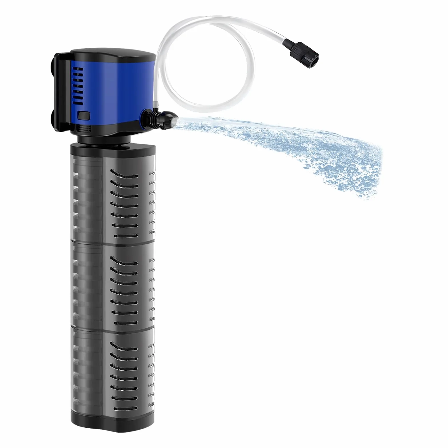 Pompe submersible 4 en 1 Filtre d'aquarium 1500 l/h pour 300-750 litres