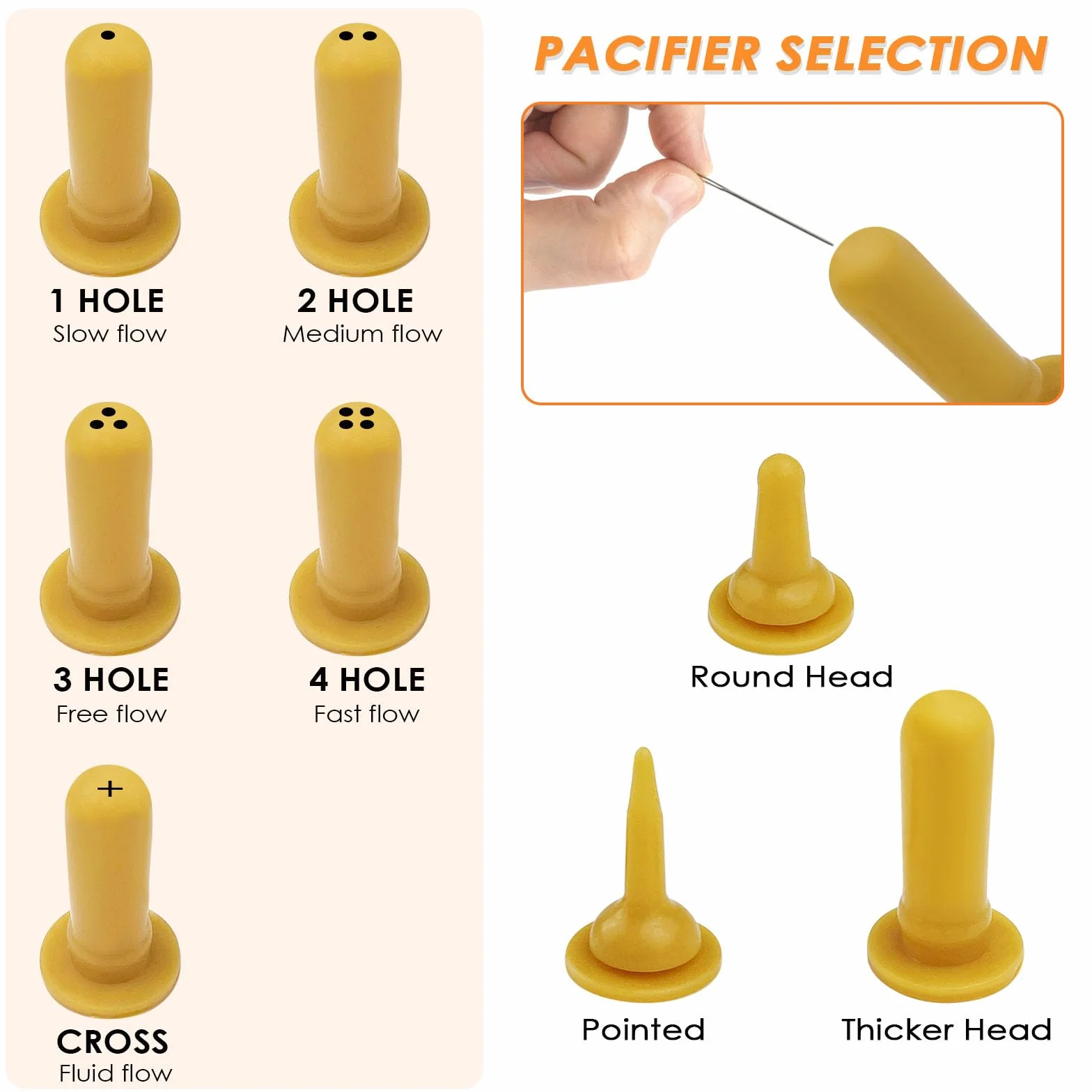 Biberons d'allaitement pour chatons, tétines en silicone réutilisables avec seringue