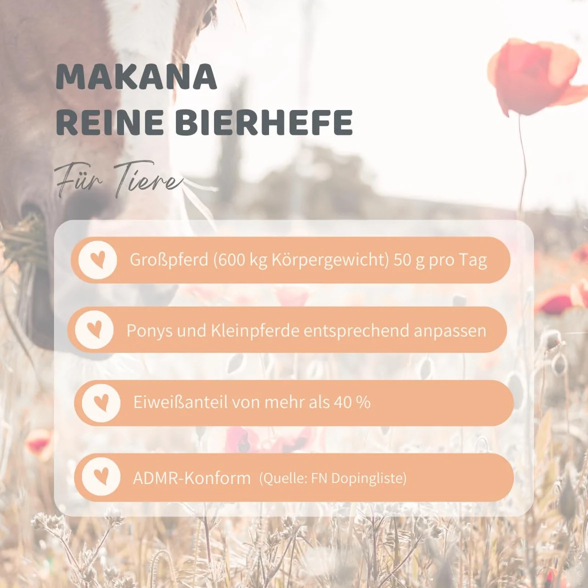Makana Reine Sachet de levure de bière Pure 1,5 kg