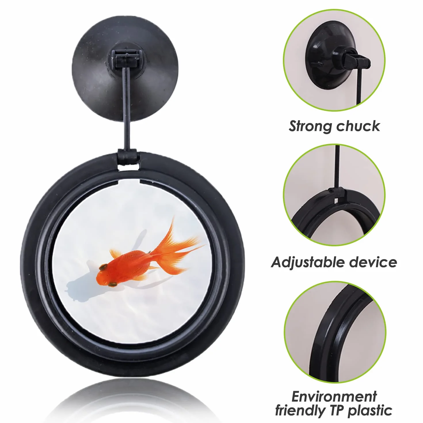 Anneau d'alimentation pour Aquarium avec Ventouse