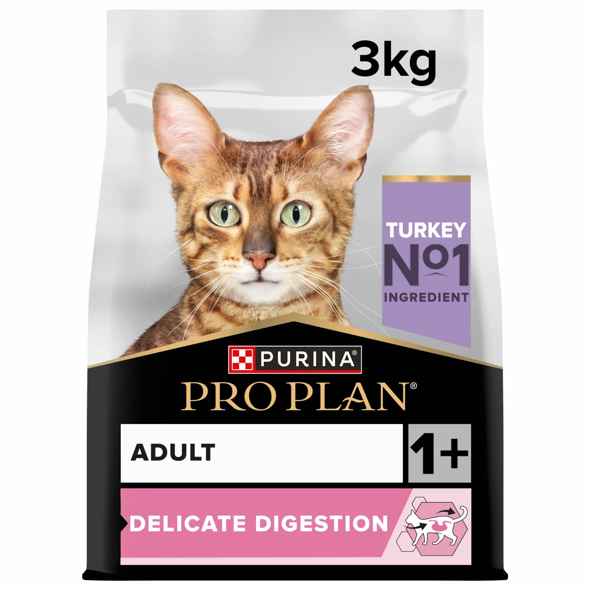 Pro Plan Adult DELICATE DIGESTION Dinde 3kg