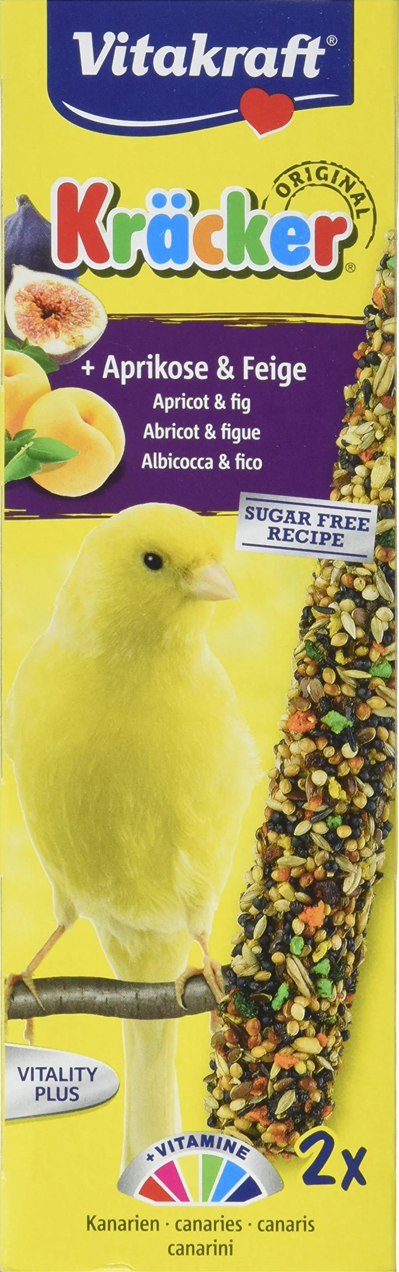 Vitakraft Kräcker Canaris Abricot & Figue