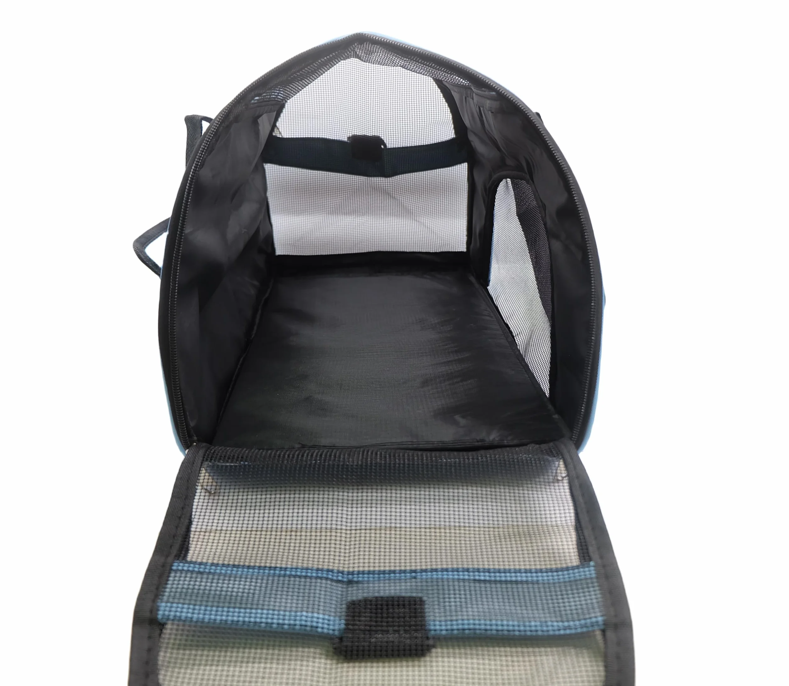Sac de transport pour chat approuvé par les compagnies aériennes taille M bleu