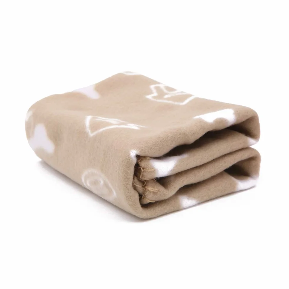 Lot de 6 Couvertures Lavables pour Animal Domestique 60x70 cm Motif Pattes Multicolore