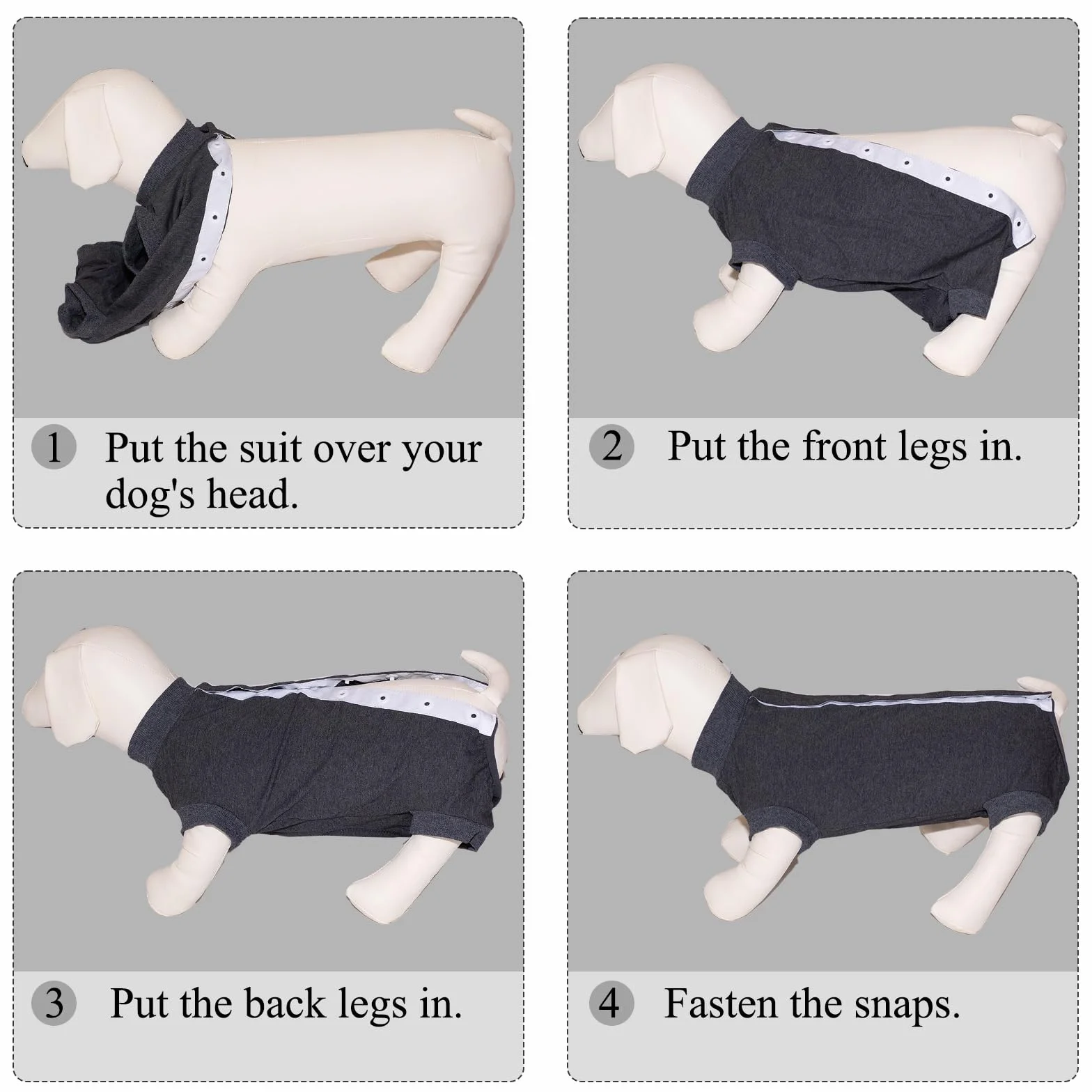 Body Chien Post Operatoire Femelle Male Castration Chemises pour Chiens Body Medical pour Chien Après Opération Anti Lechage Combinaison de Protection Chiens Sterilisation Recuperation Chienne