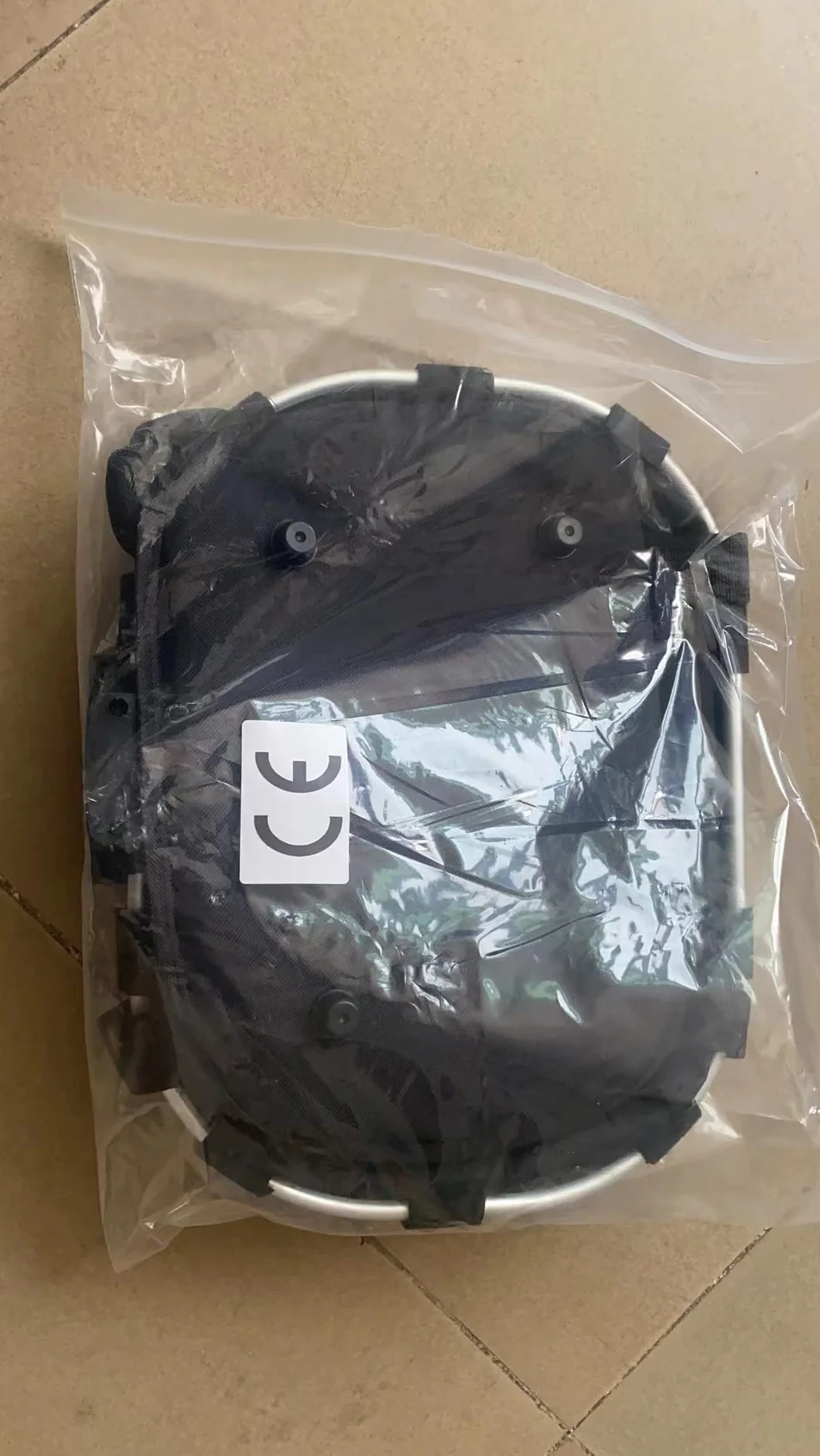 Panier avant vélo amovible en toile pour animal domestique avec cadre en alliage d'aluminium