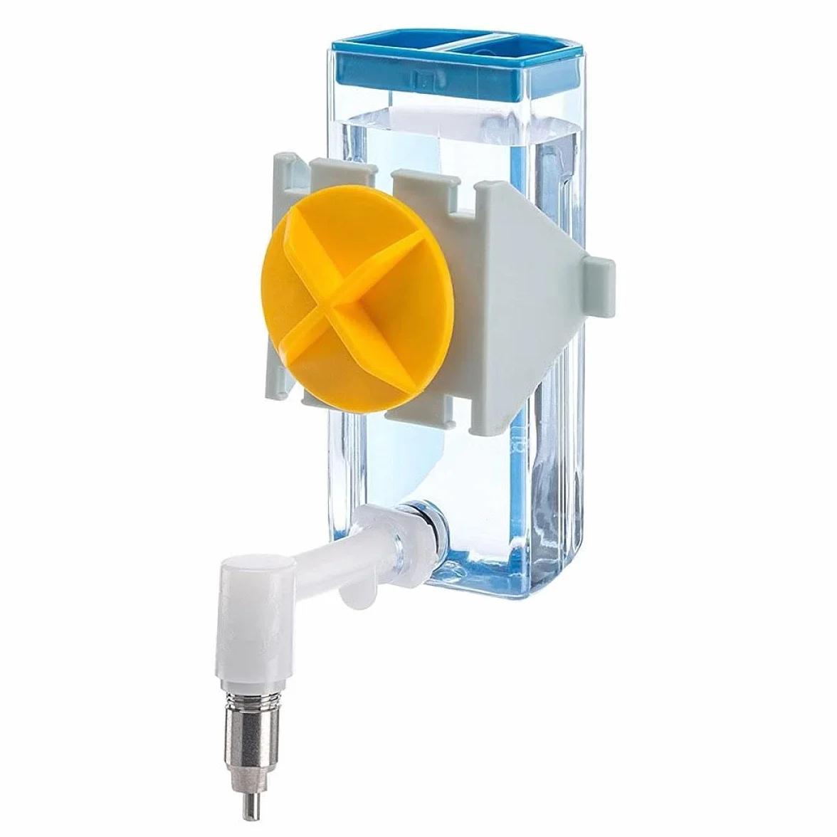 Ferplast Abreuvoir Lapins Sippy 4676 Large, Distributeur Eau 600 CC, Fixation Grillage Métallique
