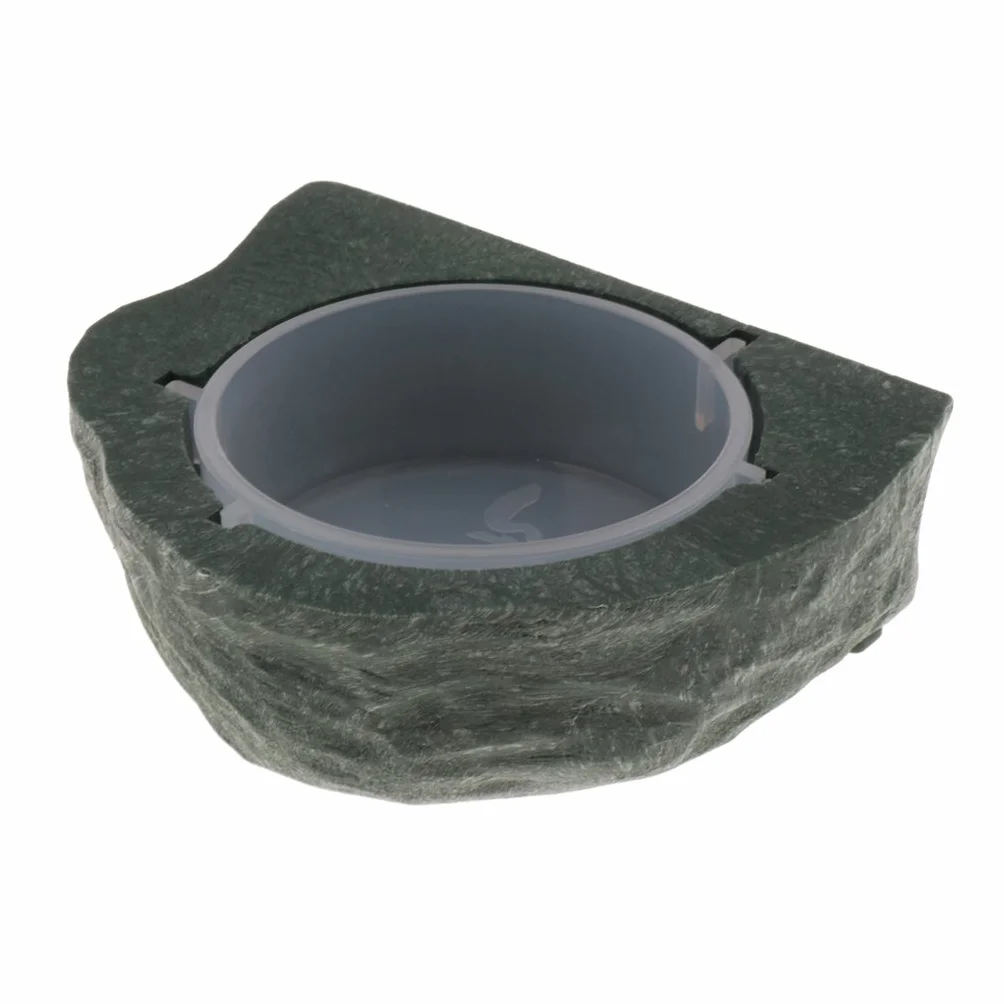 Mini mangeoire magnétique pour gecko, nourriture ou eau Vert