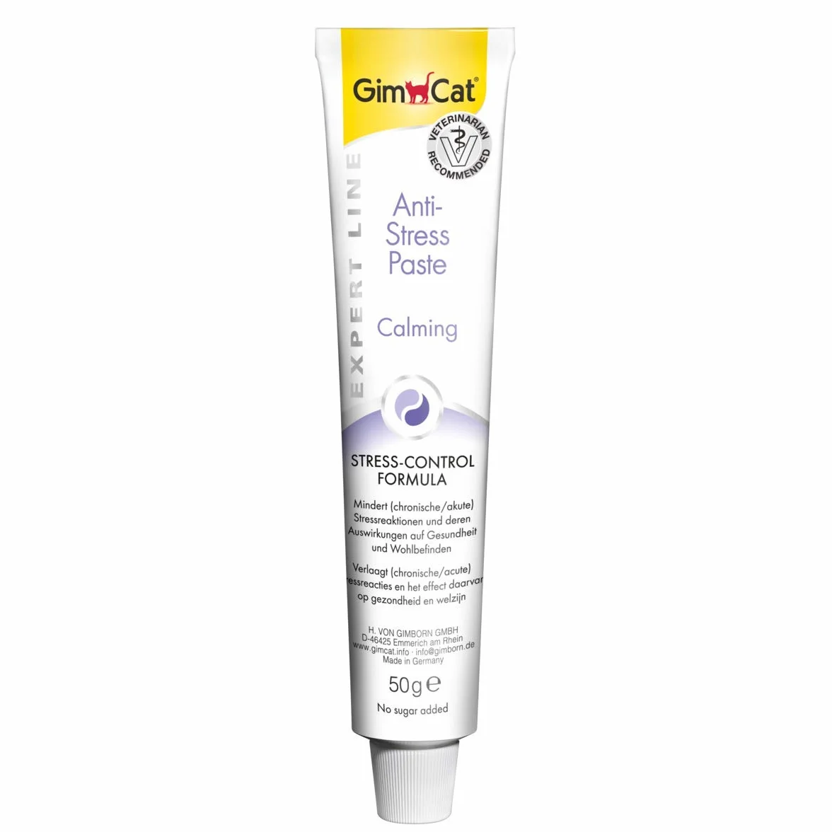 GimCat EXPERT LINE Pâte Anti-Stress pour chats, 50 g