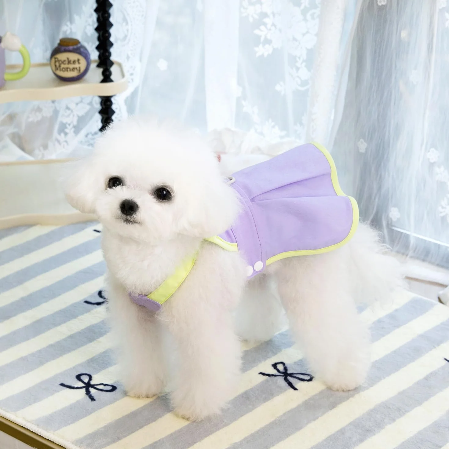 Chien Robes Luxe Princesse Ensoleillé Mariage Soirée Été Porte-Jarretelles Jupe Robe pour Petit Chien Fille