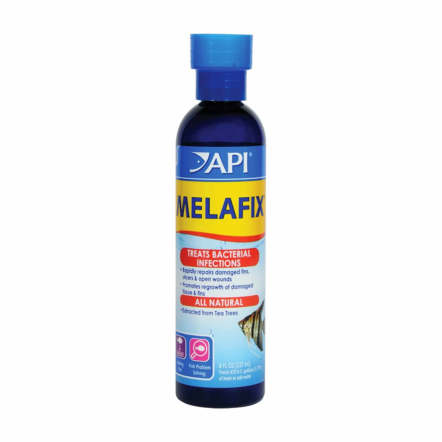 API Melafix Cure Poisson Malade 237ml Traitement Maladies Poissons