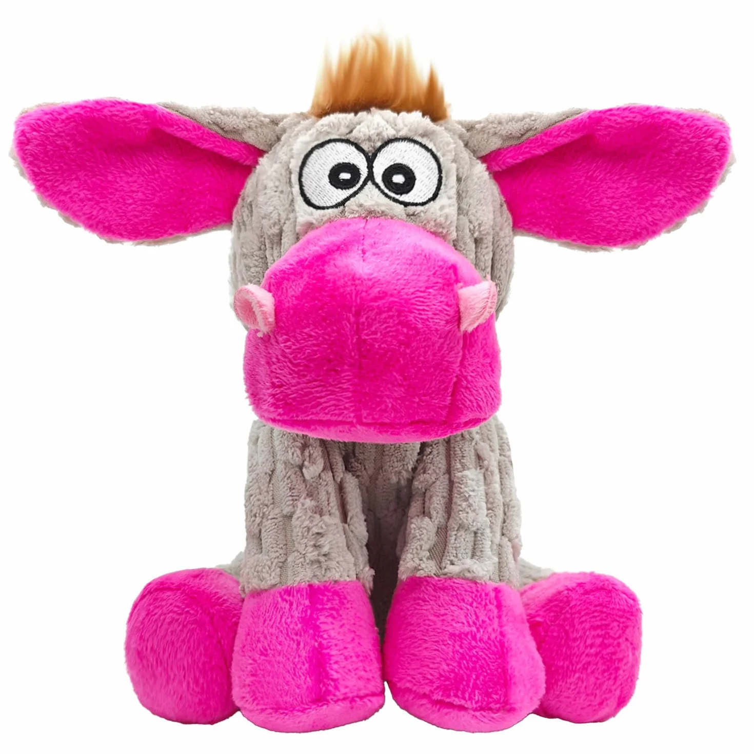 Peluche pour Chien, Jouet à Couinement avec Squeaker, Doudou pour Petit et Moyen Chien, Cadeau Chien