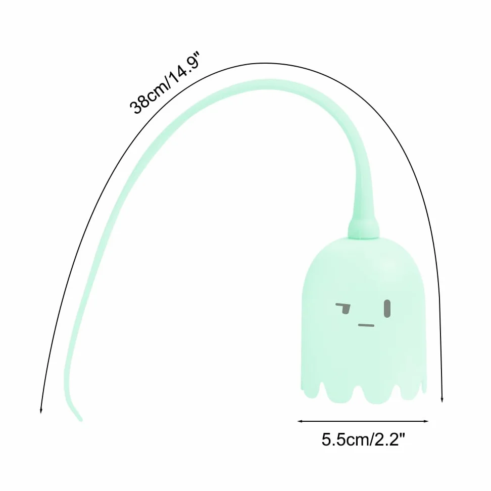 DONGKER Baguette pour chat - Queue automatique en silicone - Jouet rechargeable pour chat d'intérieur - Soulage le stress