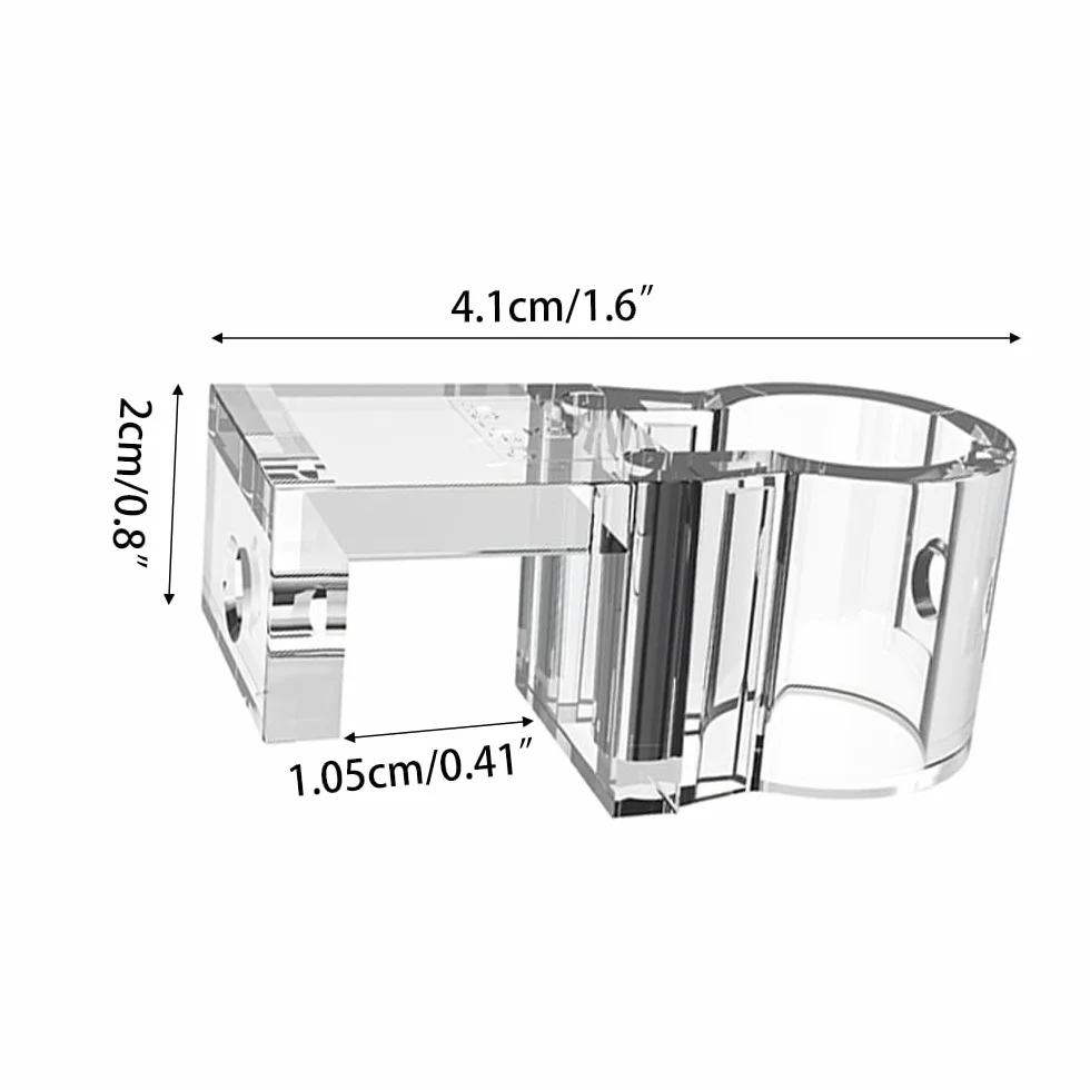 Support pour Plantes d'Aquarium 6 Pots Réutilisables Suspendre 10-15 mm