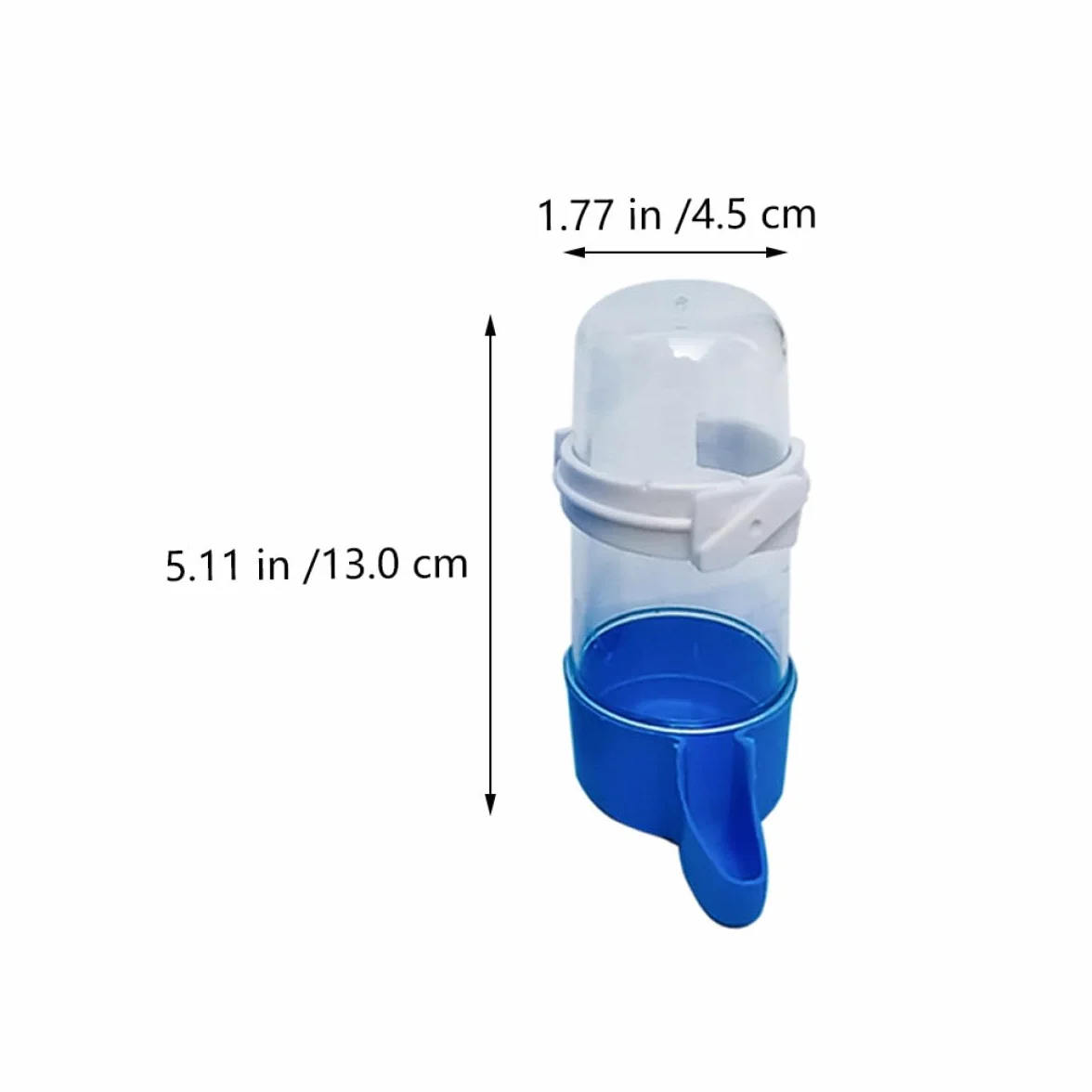 Toyvian Lot de 6 Abreuvoirs Automatiques pour Perroquets 240 ML en Plastique Solide