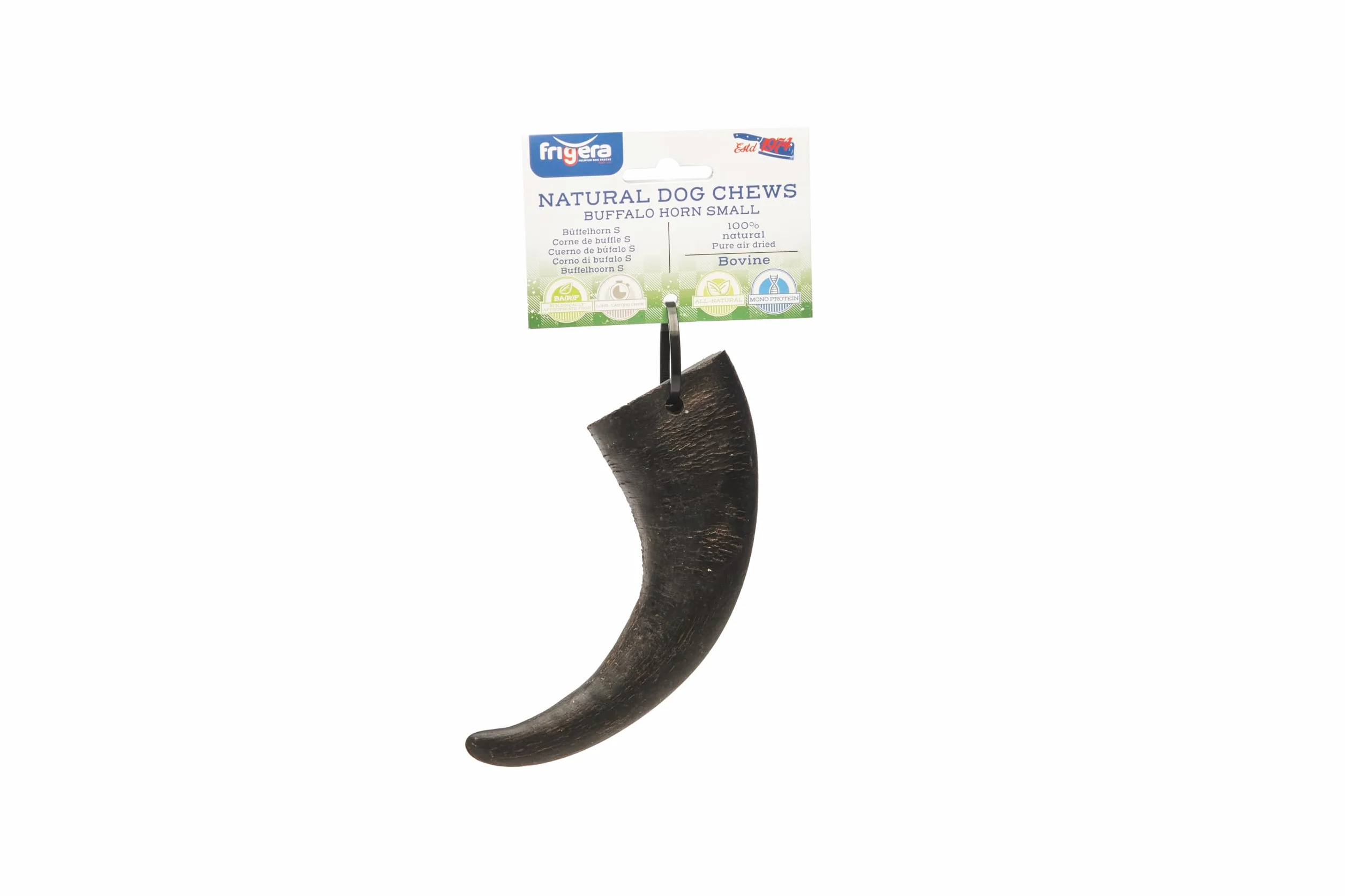 Frigera Corne de Buffle S 200g – Snack Naturel pour Chiens