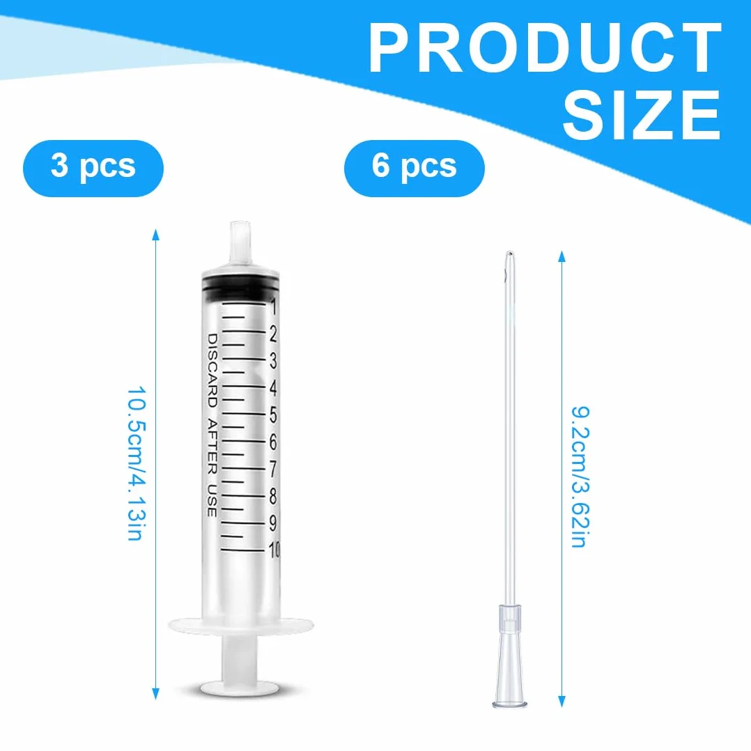 IKOPFLN Kit nourrissage oiseau 9 pièces - Seringue 10ml pour perroquets - Accessoire éleveurs