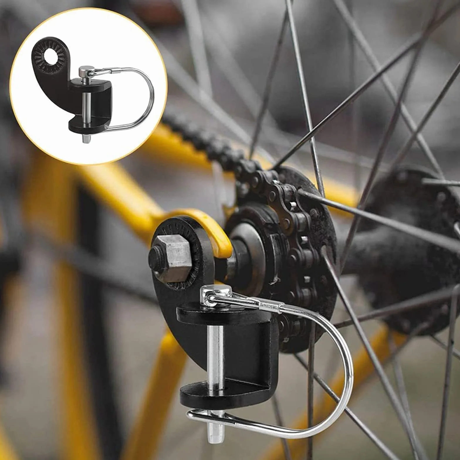Accouplement Remorque Vélo Compatible Burley Adaptateur Noir
