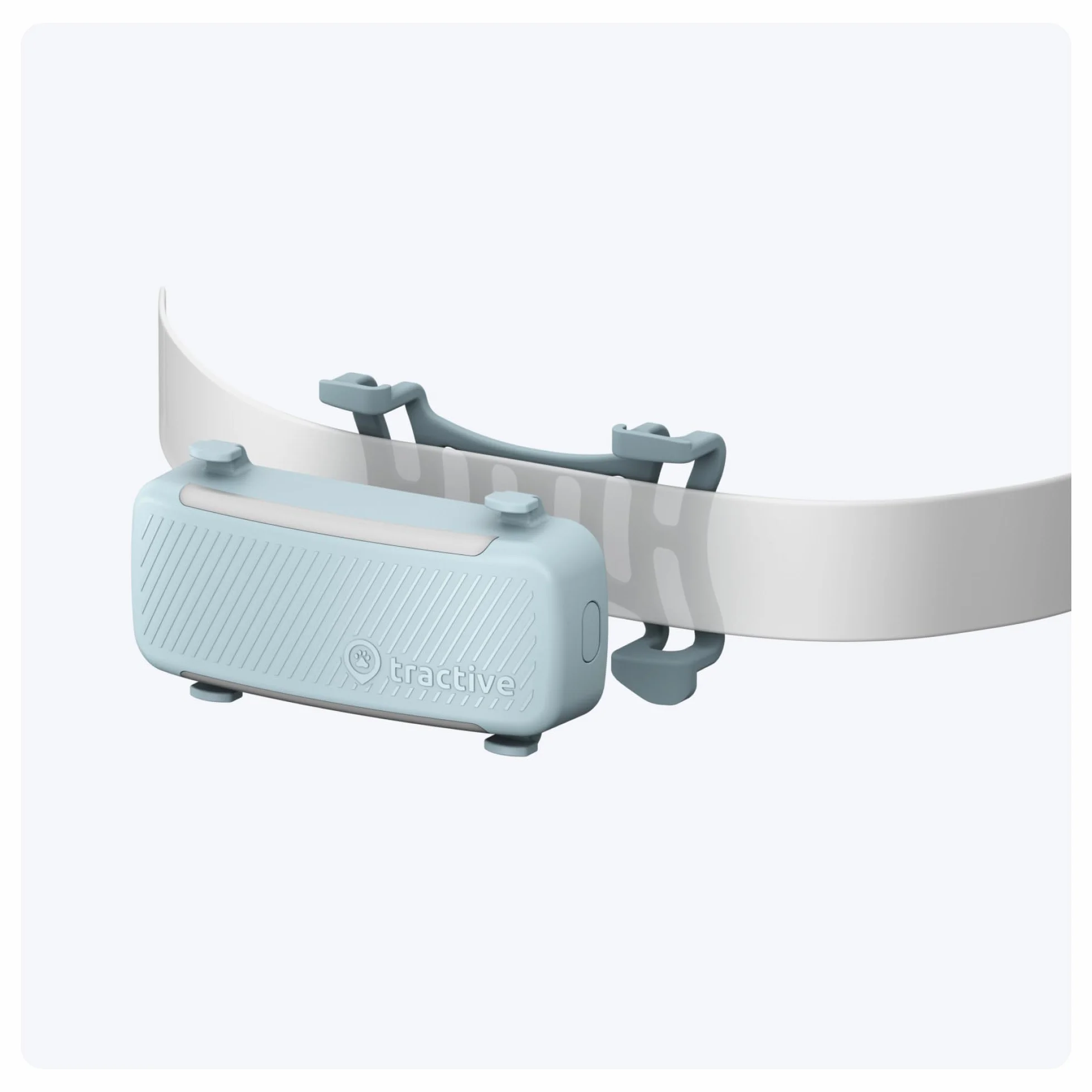 Tractive 2 Attaches en Caoutchouc pour Traceur GPS Chien Dog 6 Menthe