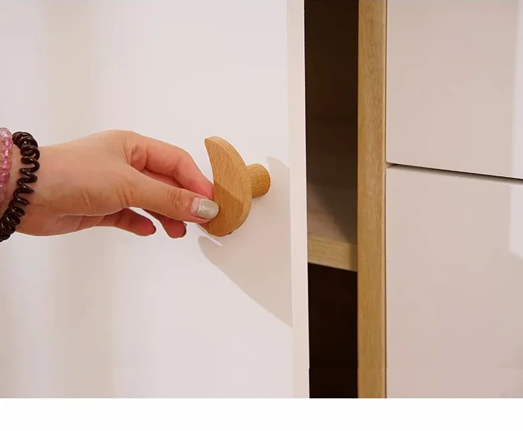 Yinitoo 6 boutons de porte pour enfants nuages de lune étoile armoire chambre