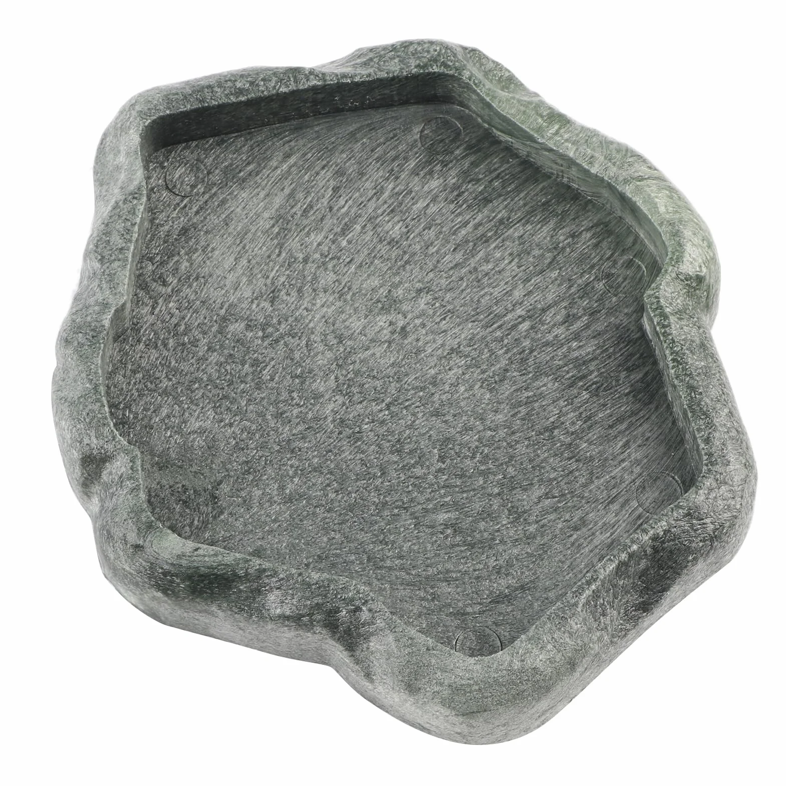 Bol d'eau et de nourriture pour Reptiles en Résine ABS Durable Noir S