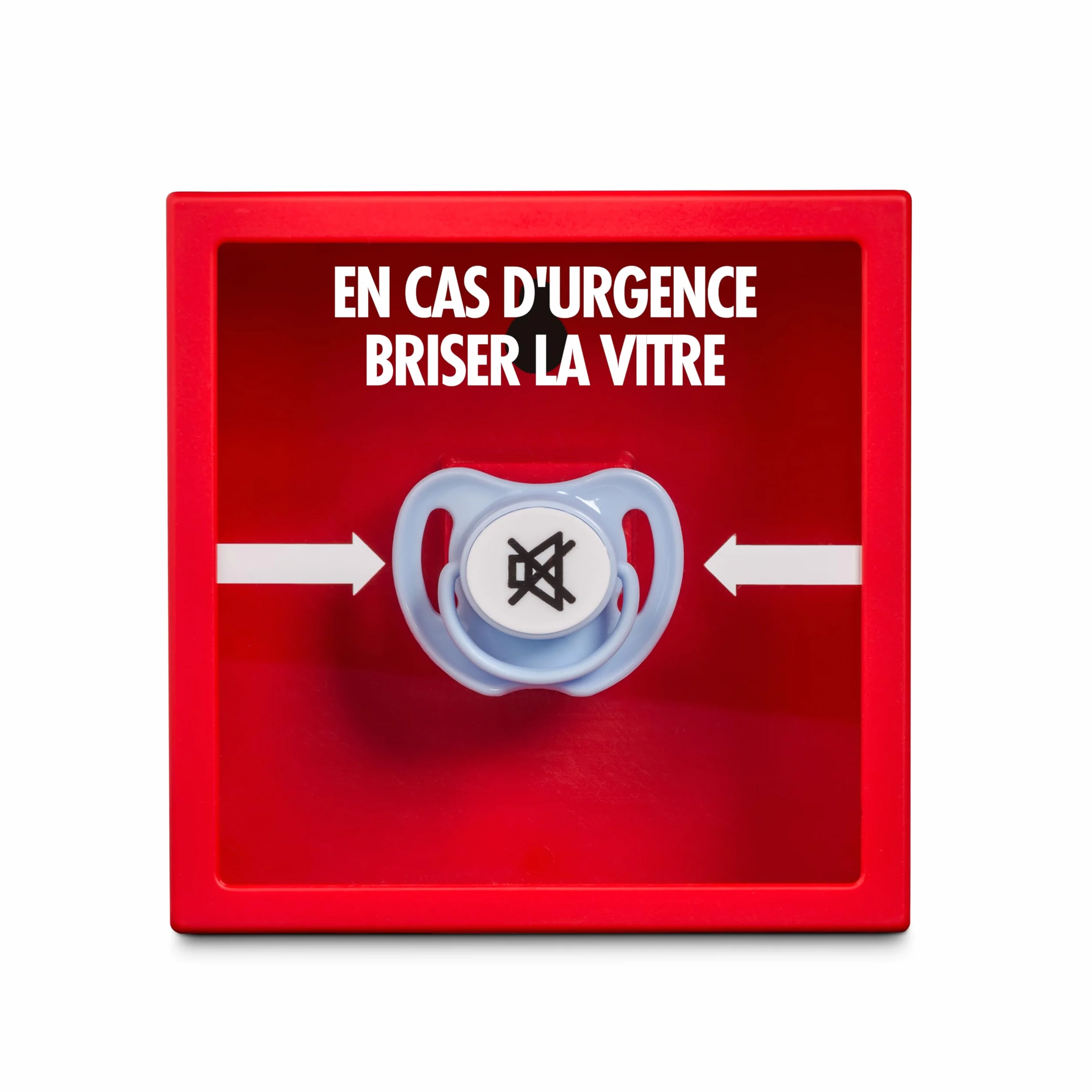 Froster Baby Emergency Frame - En cas d'urgence briser la vitre, Cadeau Baby Shower