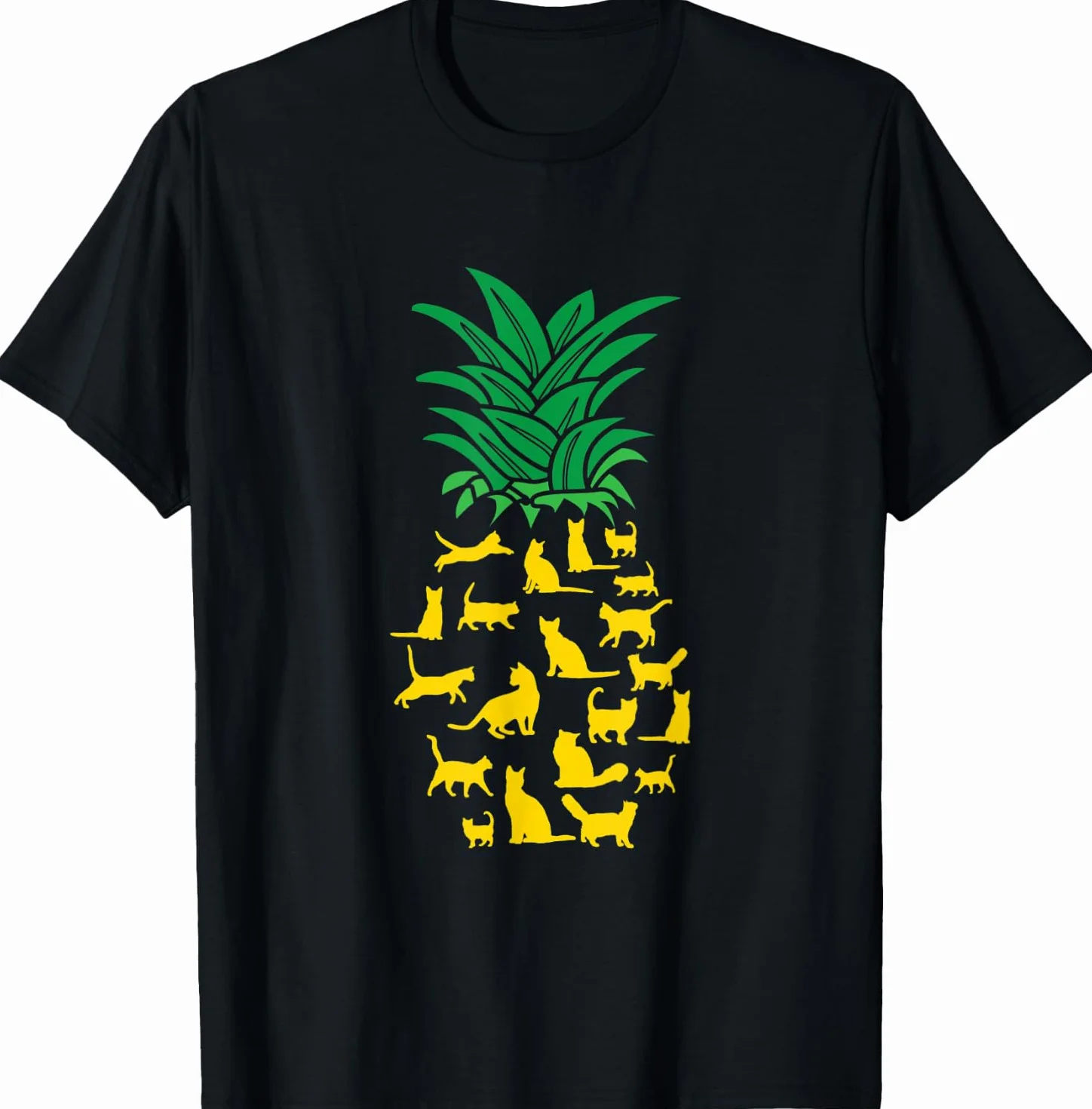 Ananas chat T-shirt