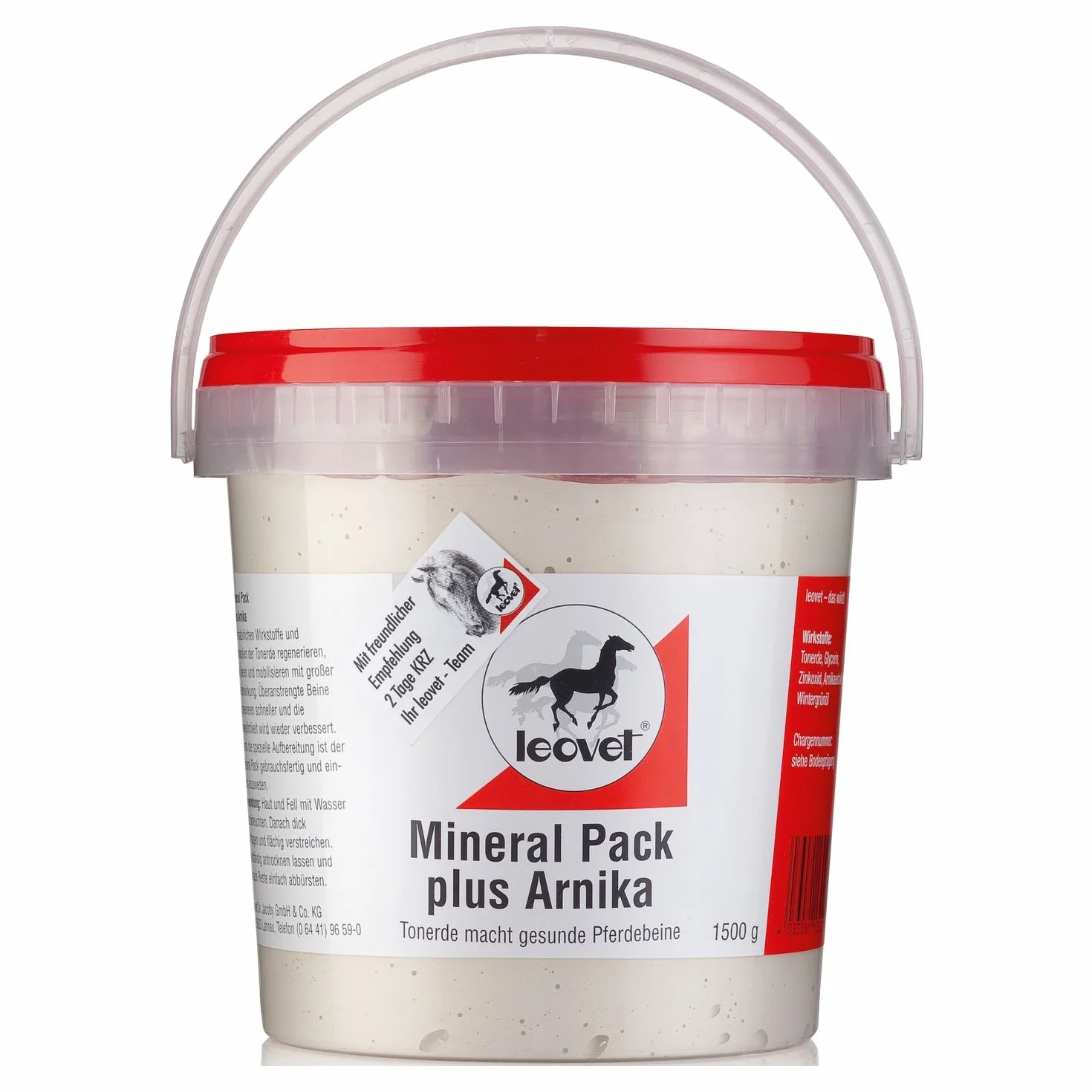 Leovet Pack Minéral Arnica 1,6 kg Soin Jambes Cheval