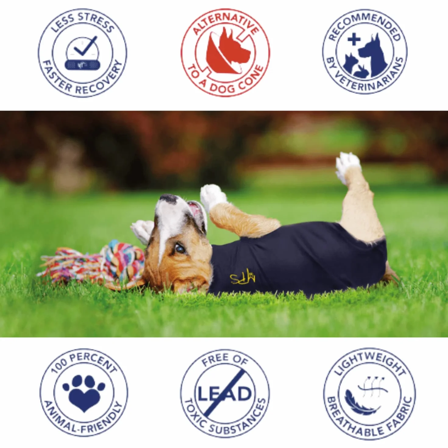 MPS Medical Pet Shirt pour Chiens M Bleu
