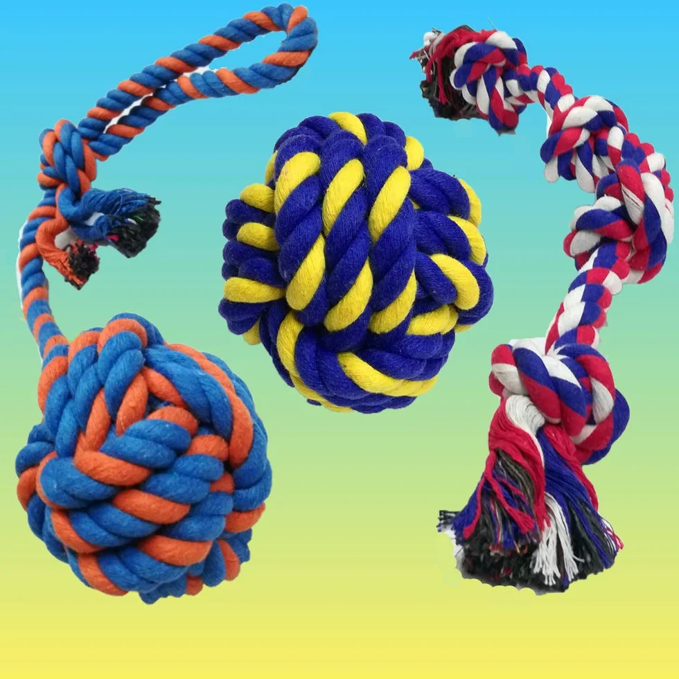 Jouets en Corde pour Chien XL (extrêmement durables et Solides) pour Chiens de Grande et Moyenne Taille - Jouets DE Chien Extra Grands pour Les CHEWERS agressifs