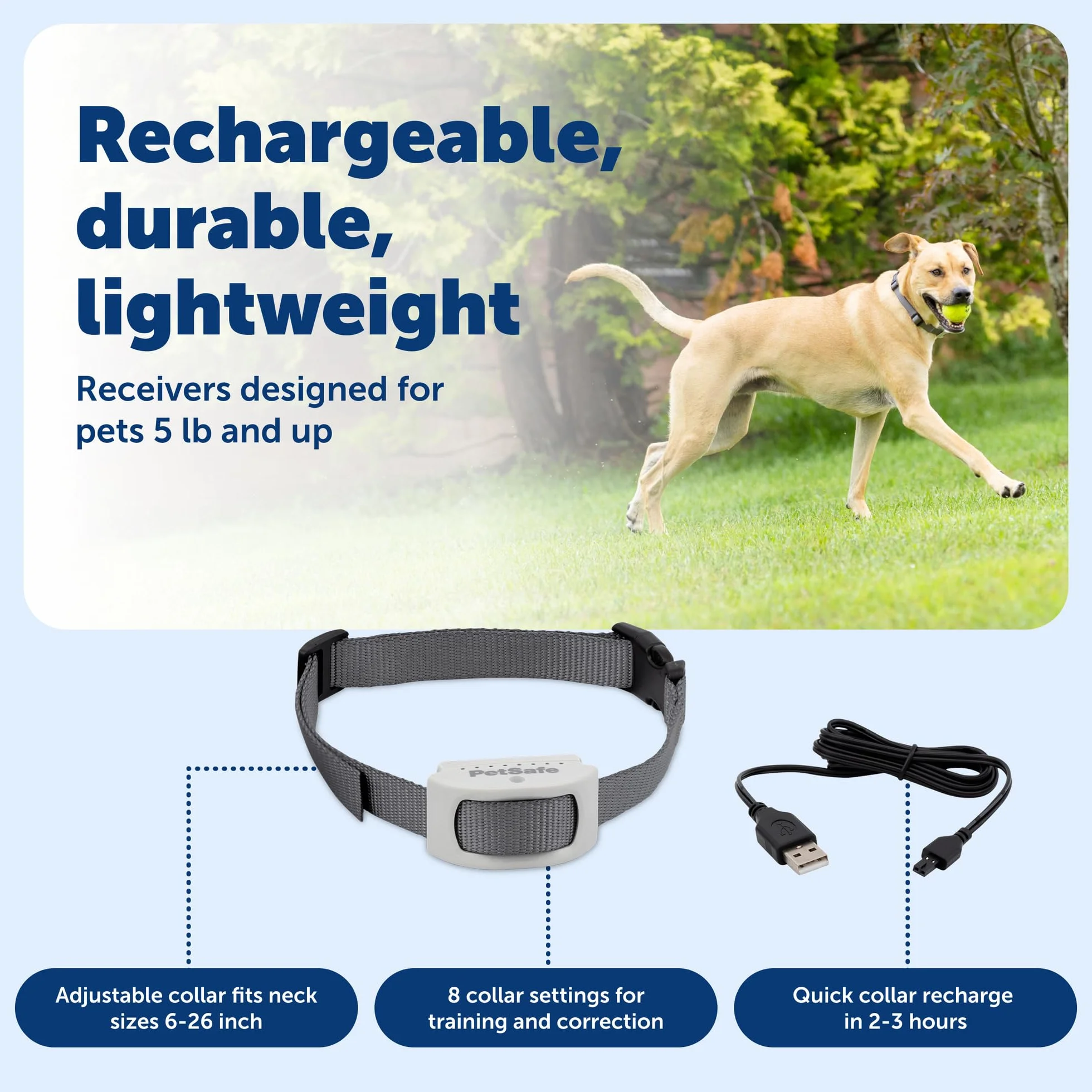 PetSafe Clôture Invisible Classique pour Chiens Chats Fil de Fer 152,4 m 5 Acres