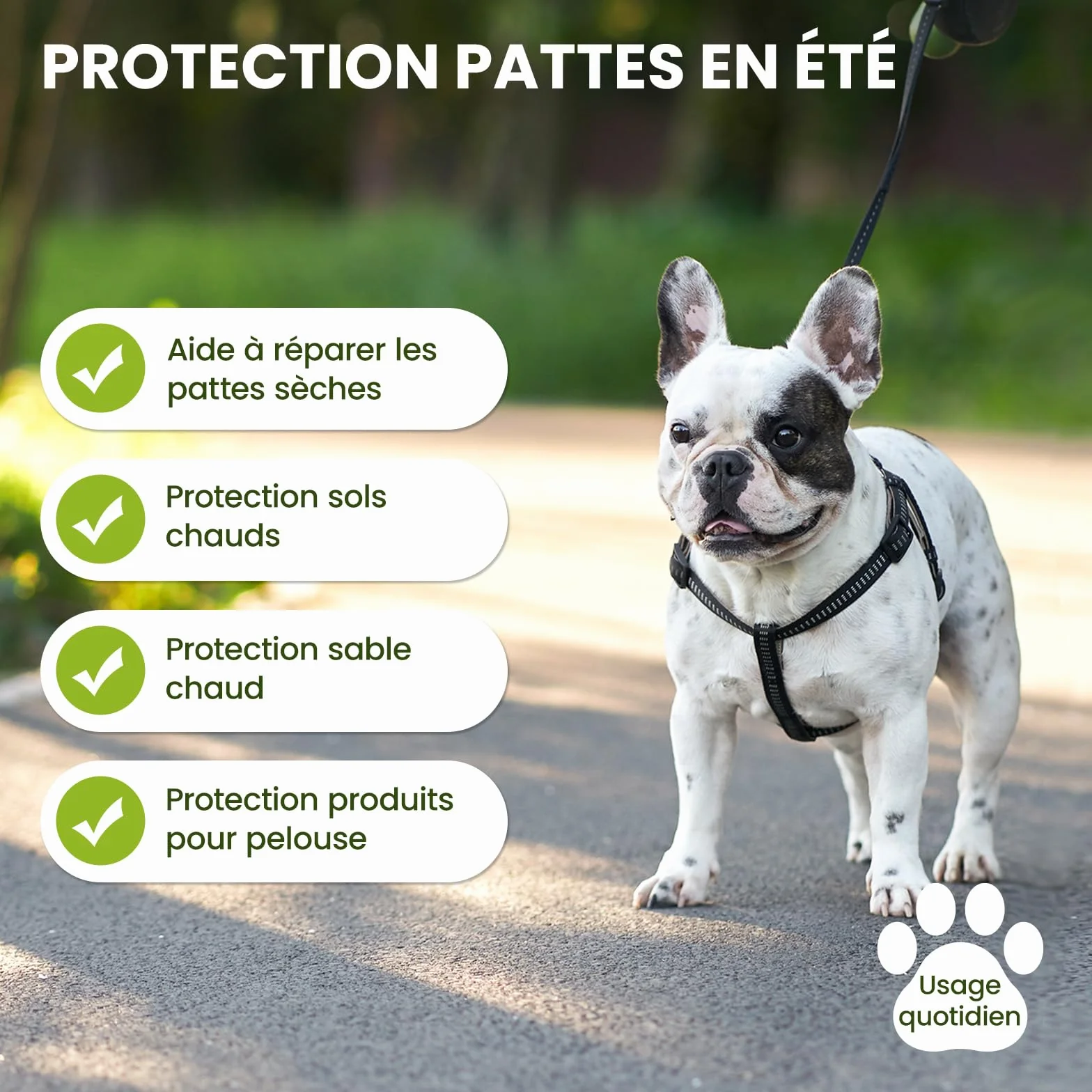 PawSono Baume Coussinets et Truffe Chien 100% Naturel Beurre de Karité & Huile de Coco Soin Hydratant Protecteur