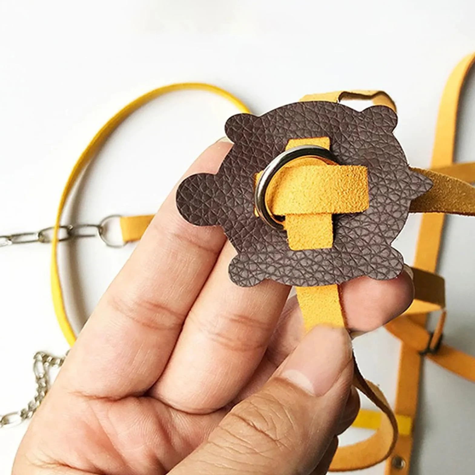 Harnais Sécurité Planche À Roulettes Pour Tortues Accessoires Réglables Reptiles Intérieur Extérieur