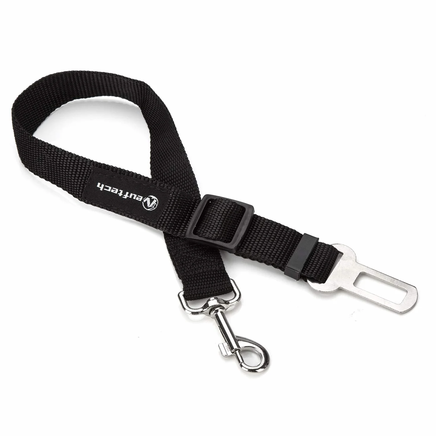 Ceinture de Sécurité pour Chien Chat Animaux de Compagnie Sièges Voiture Noir