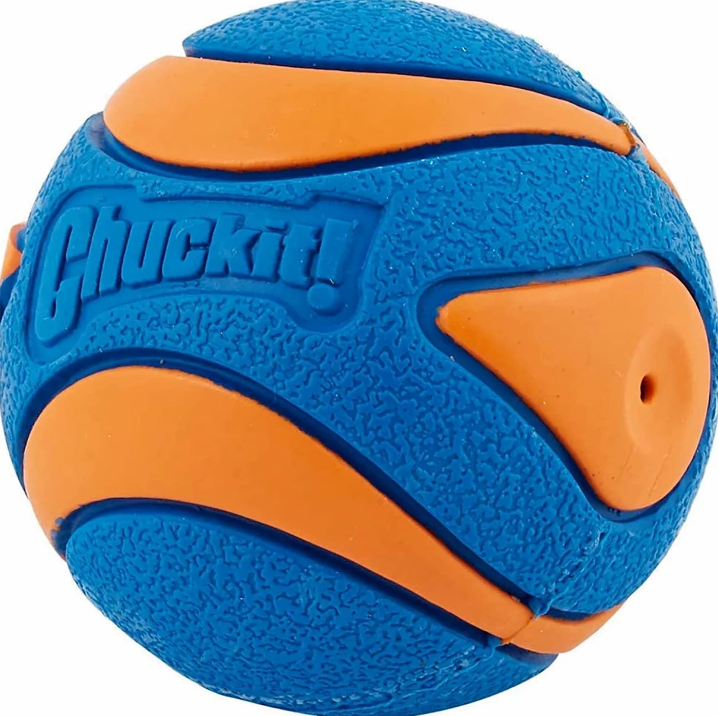 Chuckit! Ultra Squeaker Ball Natural Rubber Dog Toy Large - Pack of 4