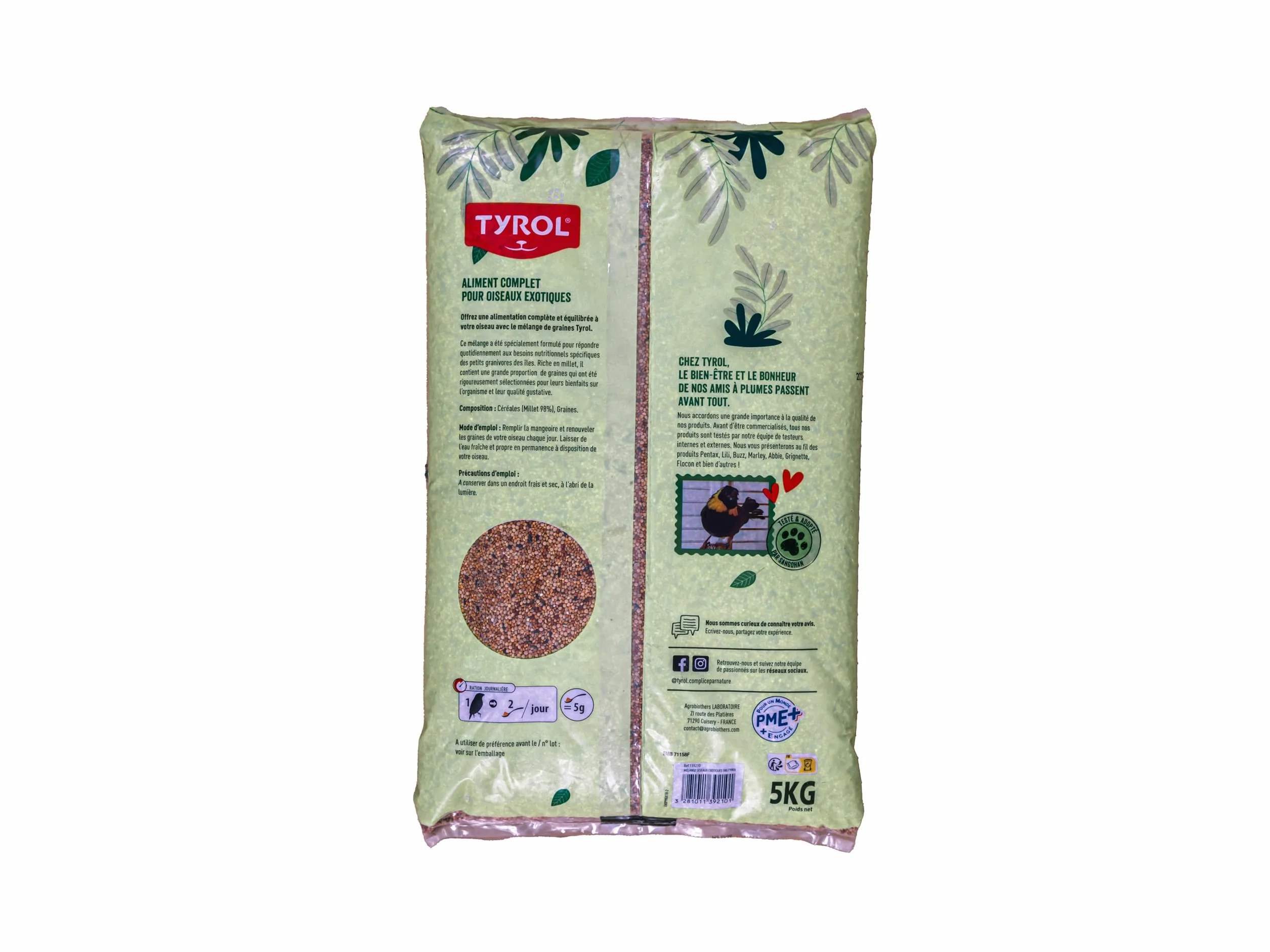 Tyrol Melange Oiseaux Exotiques 5KG