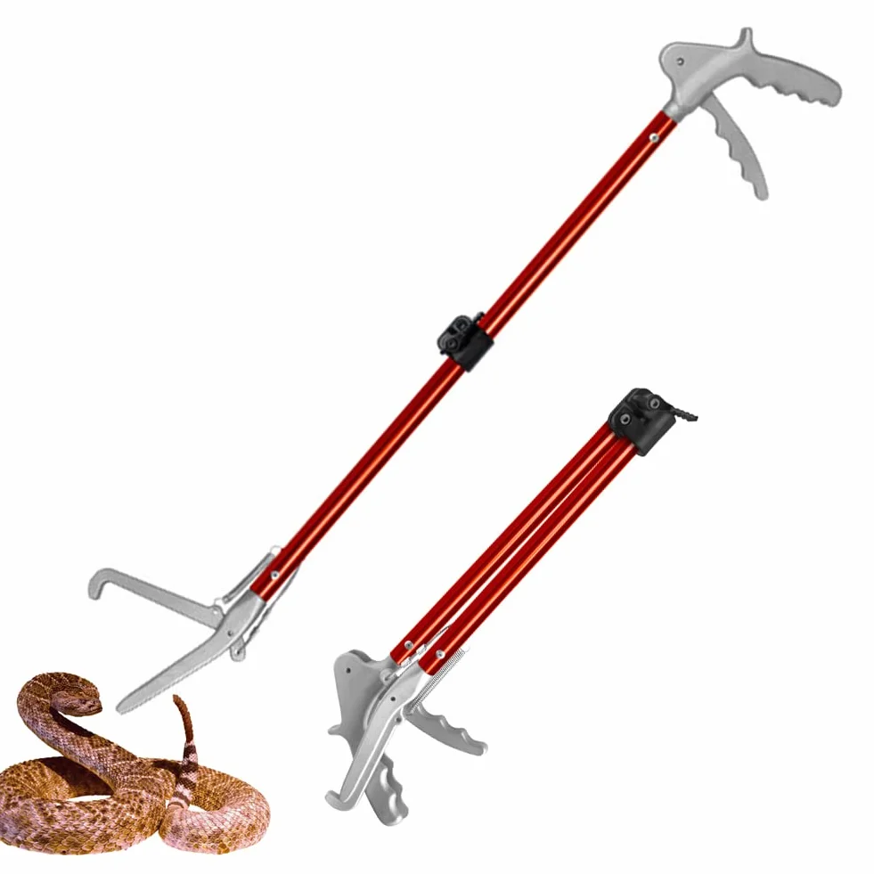 Pince à Serpent 120cm Outil Professionnel pour Attraper Les Reptiles
