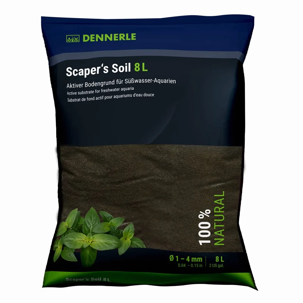 Dennerle Scaper's Soil 8 litres - idéal pour Les Aquariums aquascaping