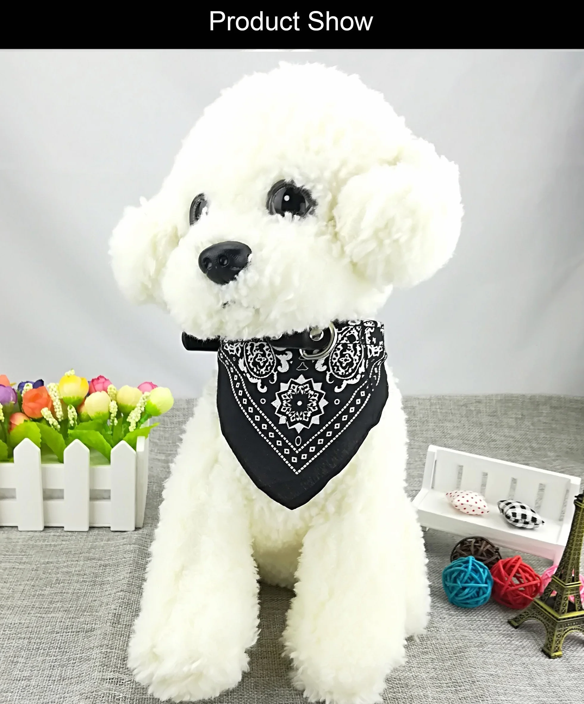 Chien de Mode Bandana Collier Chien garçon Moyen Chiot