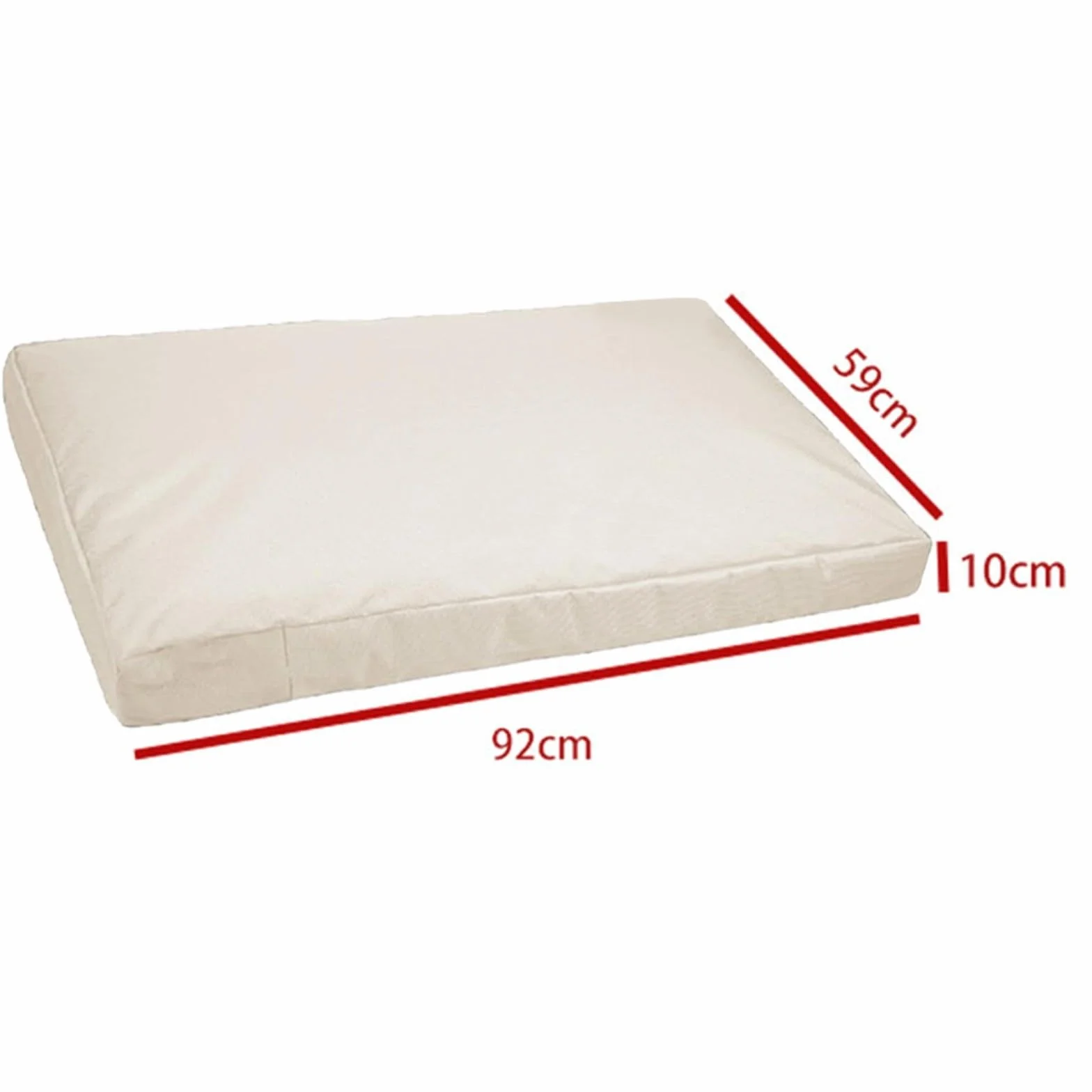 Housse de lit pour chien imperméable en tissu Oxford 210D extérieur anti-poussière
