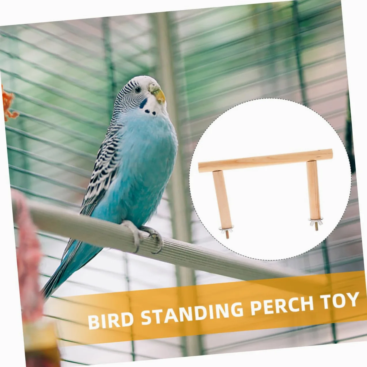 HANABASS 6pièces Perchoir Naturel pour Oiseaux Support De pour Oiseaux De Cage pour Cockatiels Et Petits