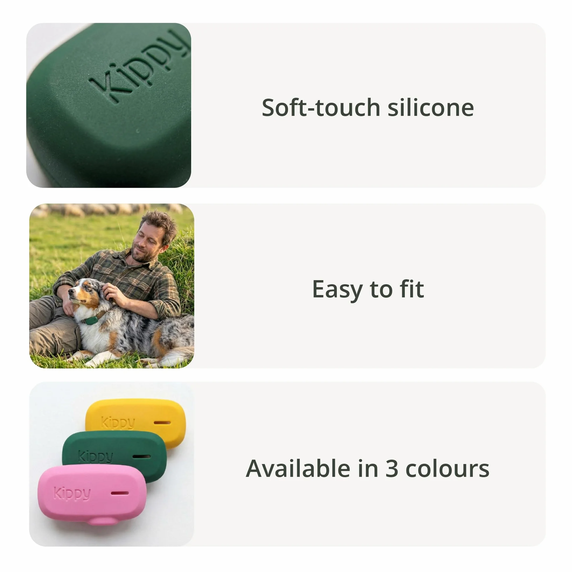 Kippy Dog Silicon Cover Green