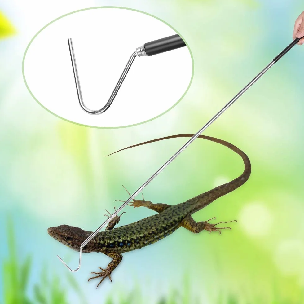 Pince serpent professionnelle pliable en acier inoxydable rétractable 100 cm