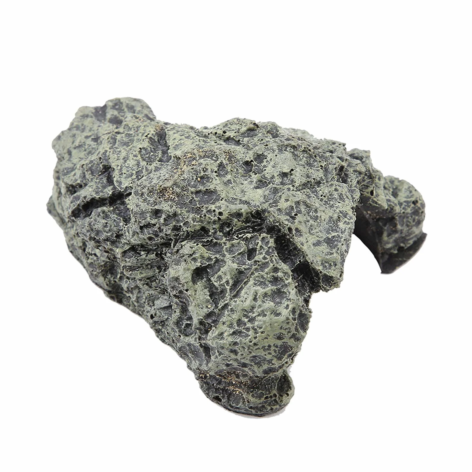 Grotte de Cachette pour Reptiles, Résine Simulation Roche Abri Reptile Plate-forme d'Observation (L)