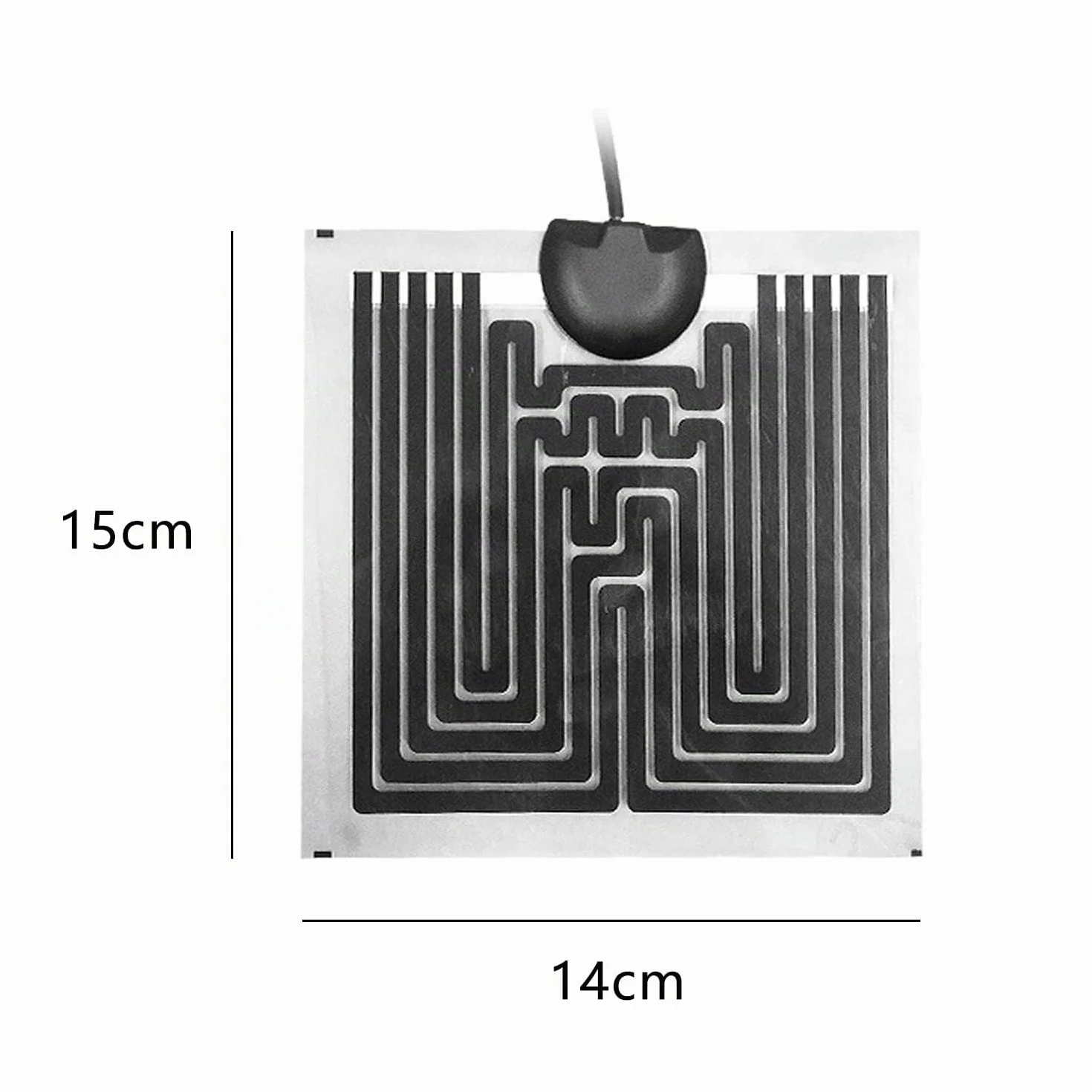 Coussin chauffant pour réservoir en verre réglable avec contrôle de température pour reptiles 5W