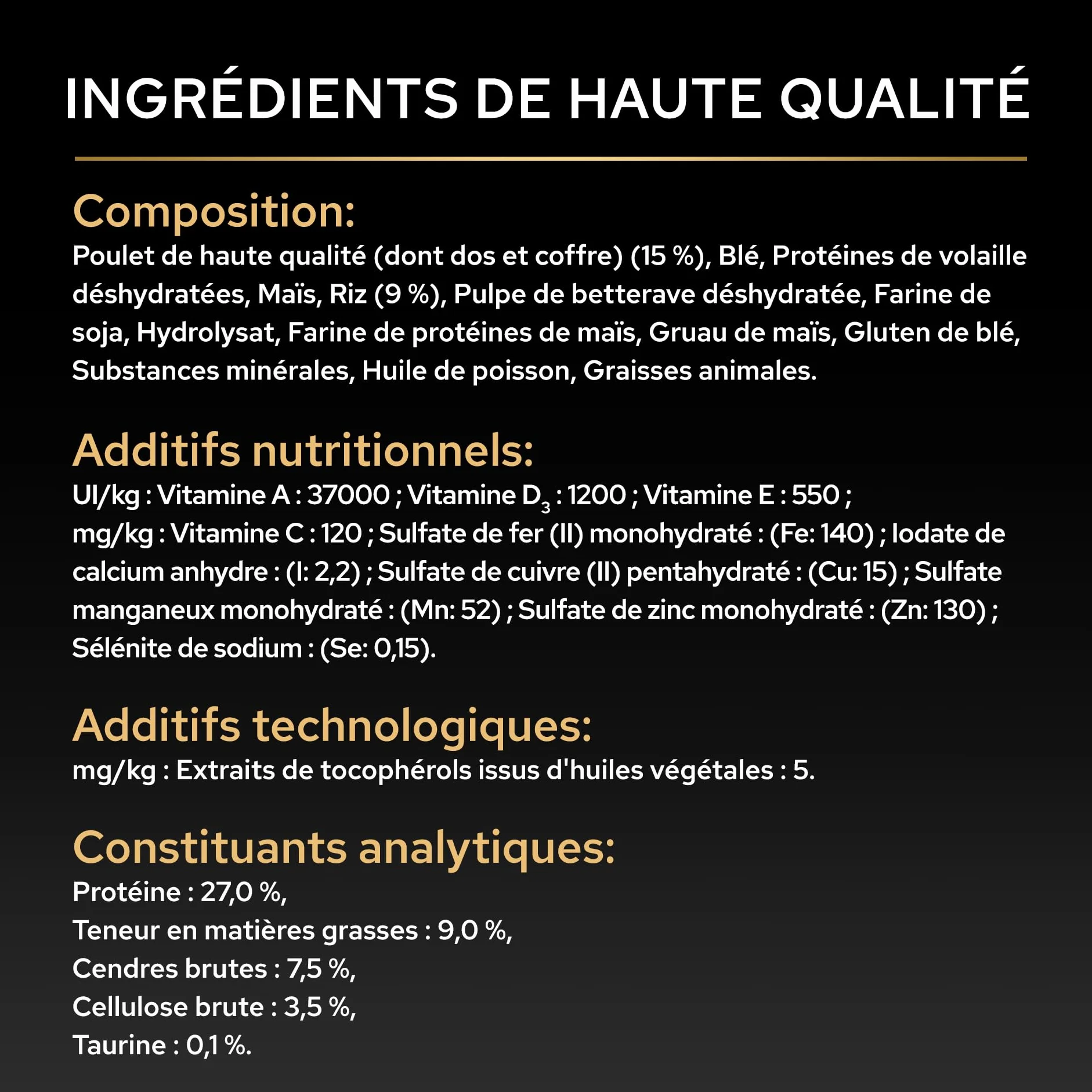 Purina PRO PLAN Adulte Toutes Tailles Light Stérilisé Aliment Sec pour Chien Gestion du Poids Riche en Protéines Faible en Matières Grasses Poulet 3kg