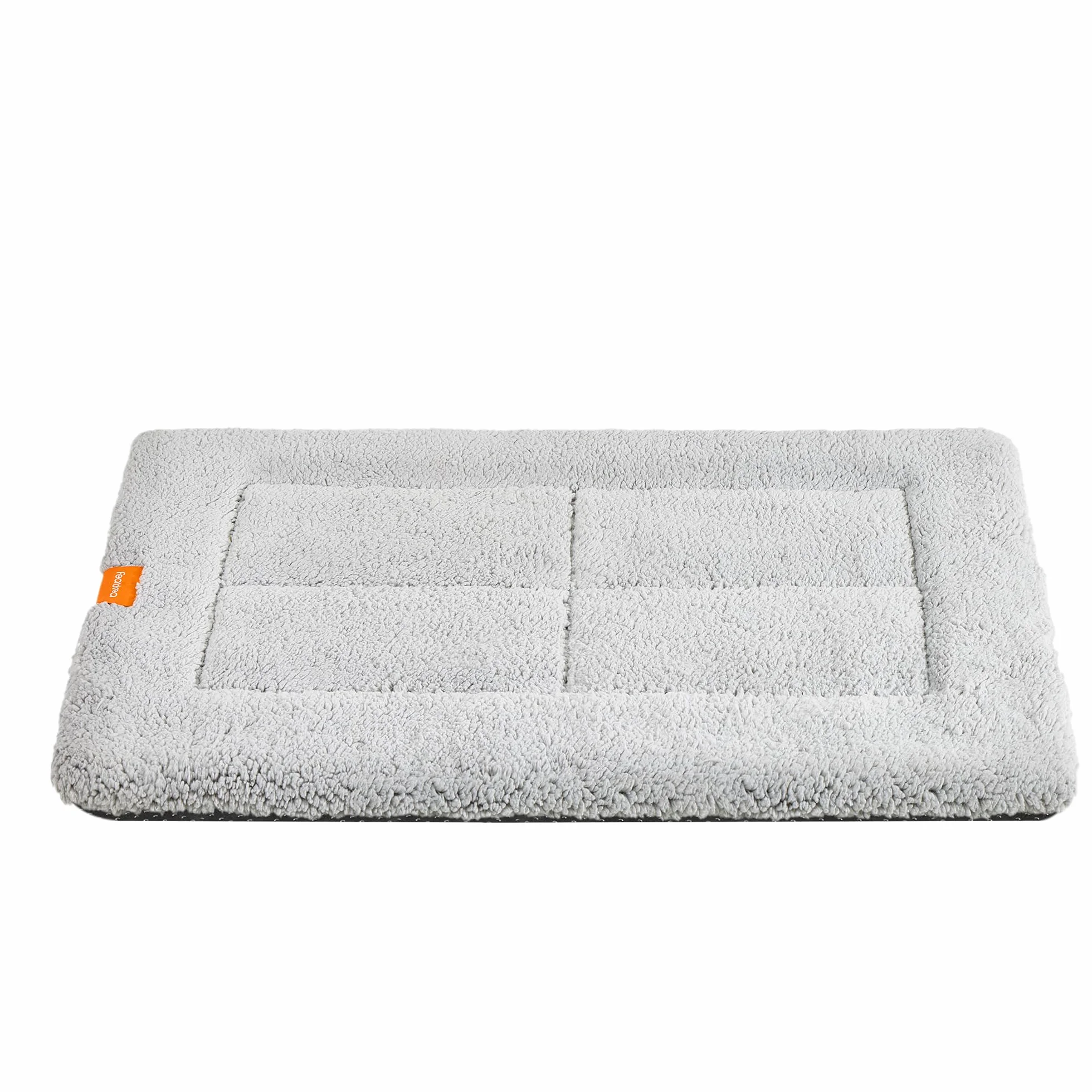 Feandrea Tapis Chien Antidérapant Lavable en Machine 105 x 70 cm Gris Clair