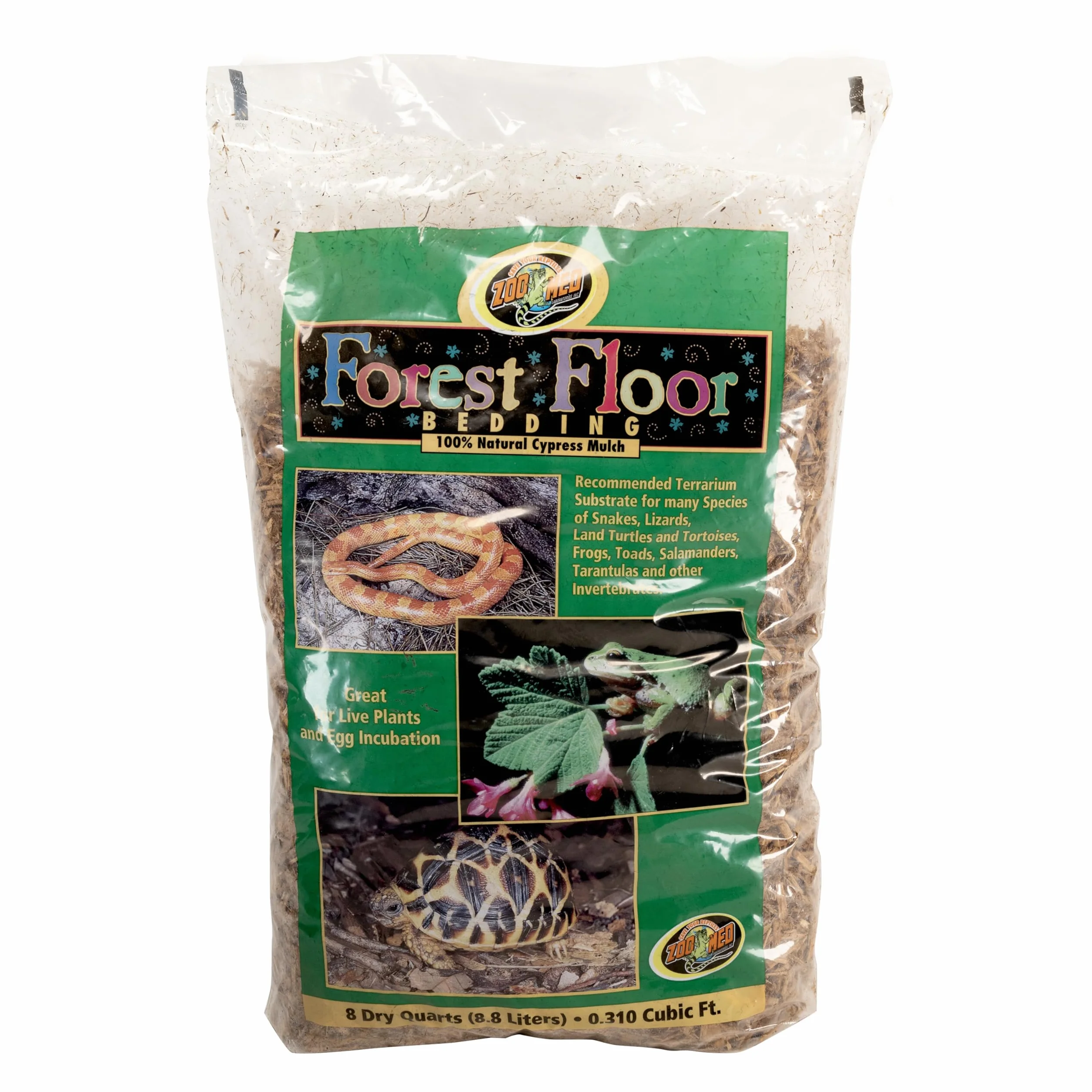 Zoo Med Sol Forestier Reptile Amphibien 8,8 L